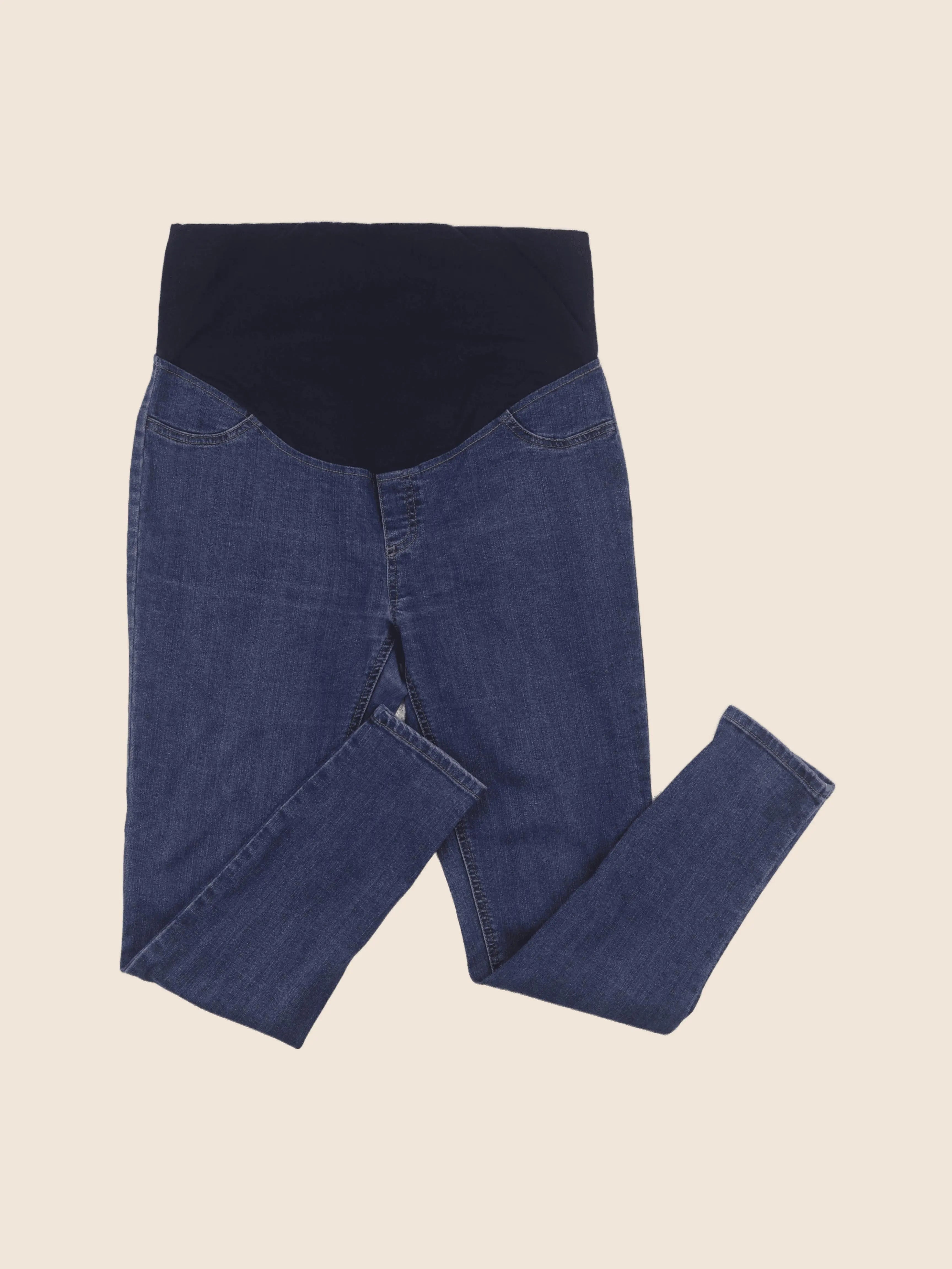 Vertbaudet - jean grossesse bleu - 44