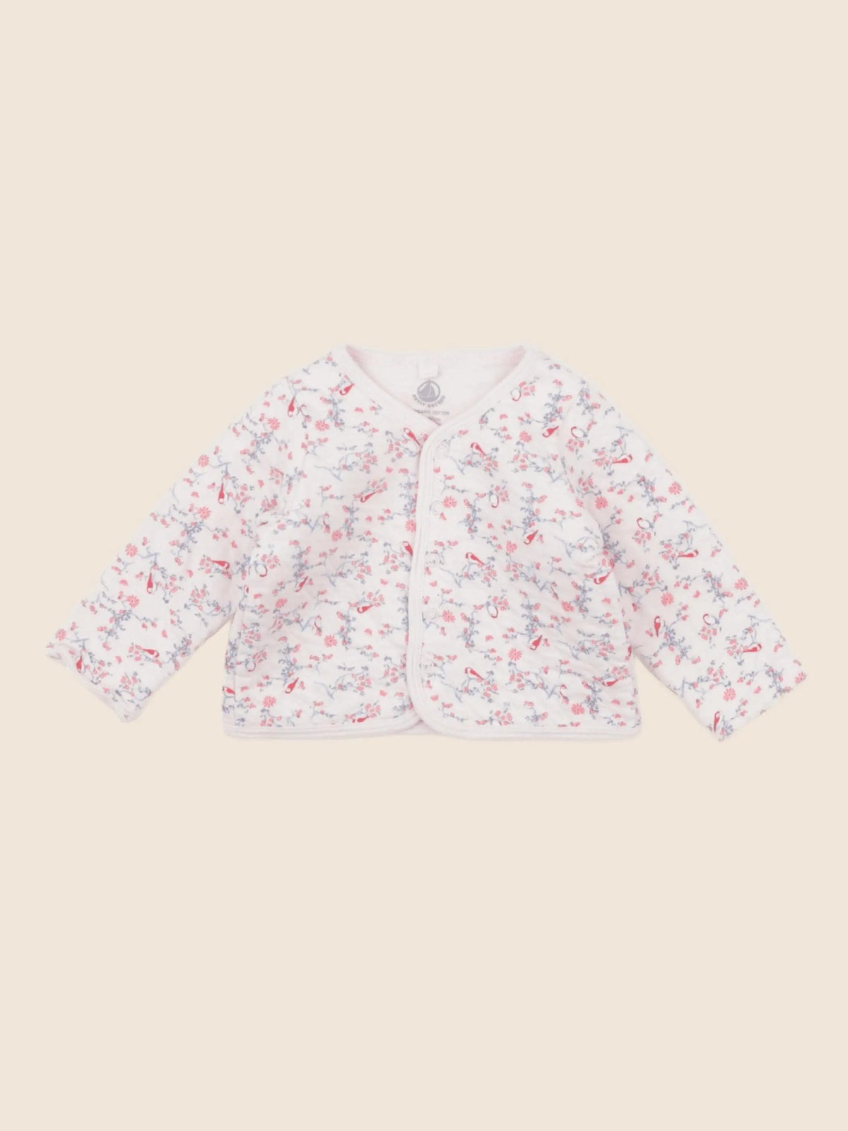 Petit Bateau - sweat rose - 6 mois