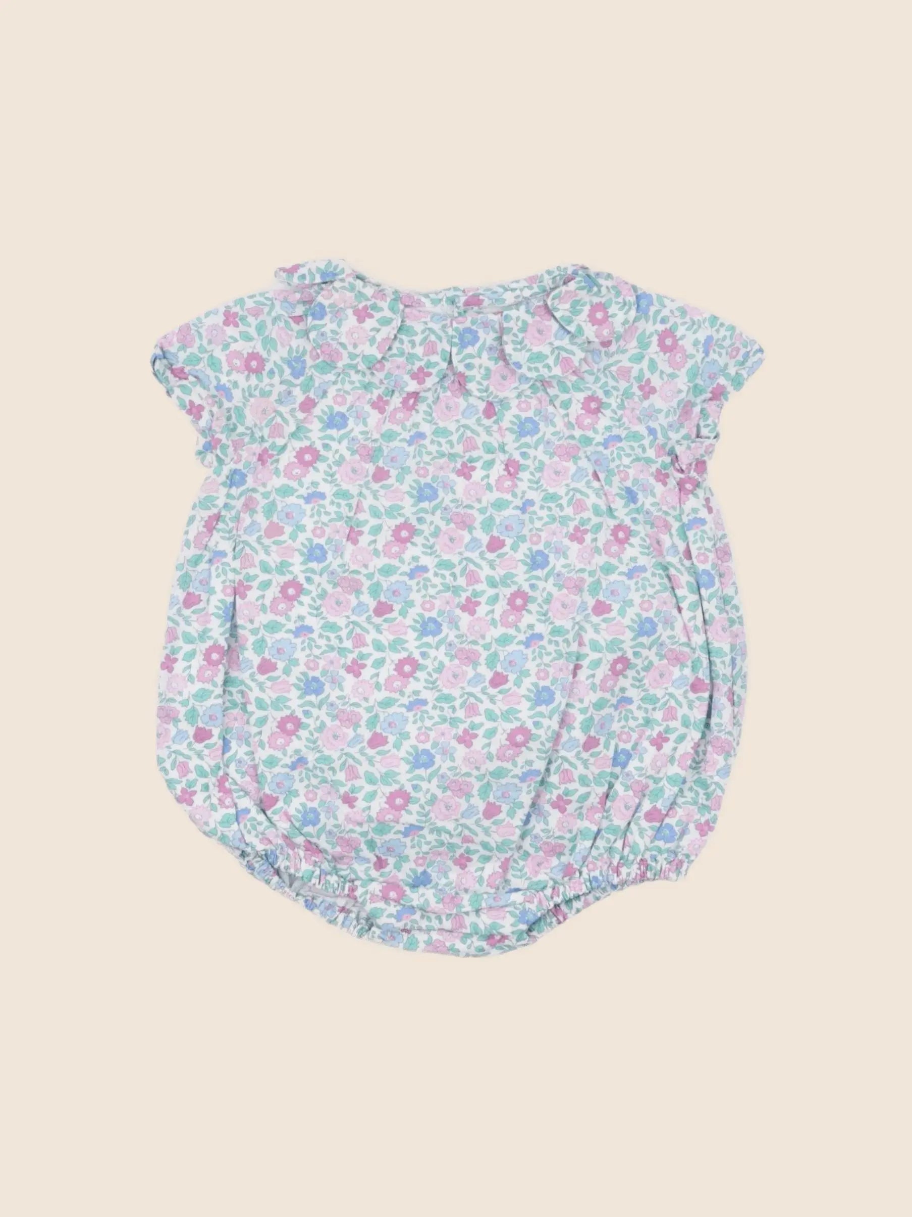 Jacadi - combinaison liberty multicolore - 6 mois