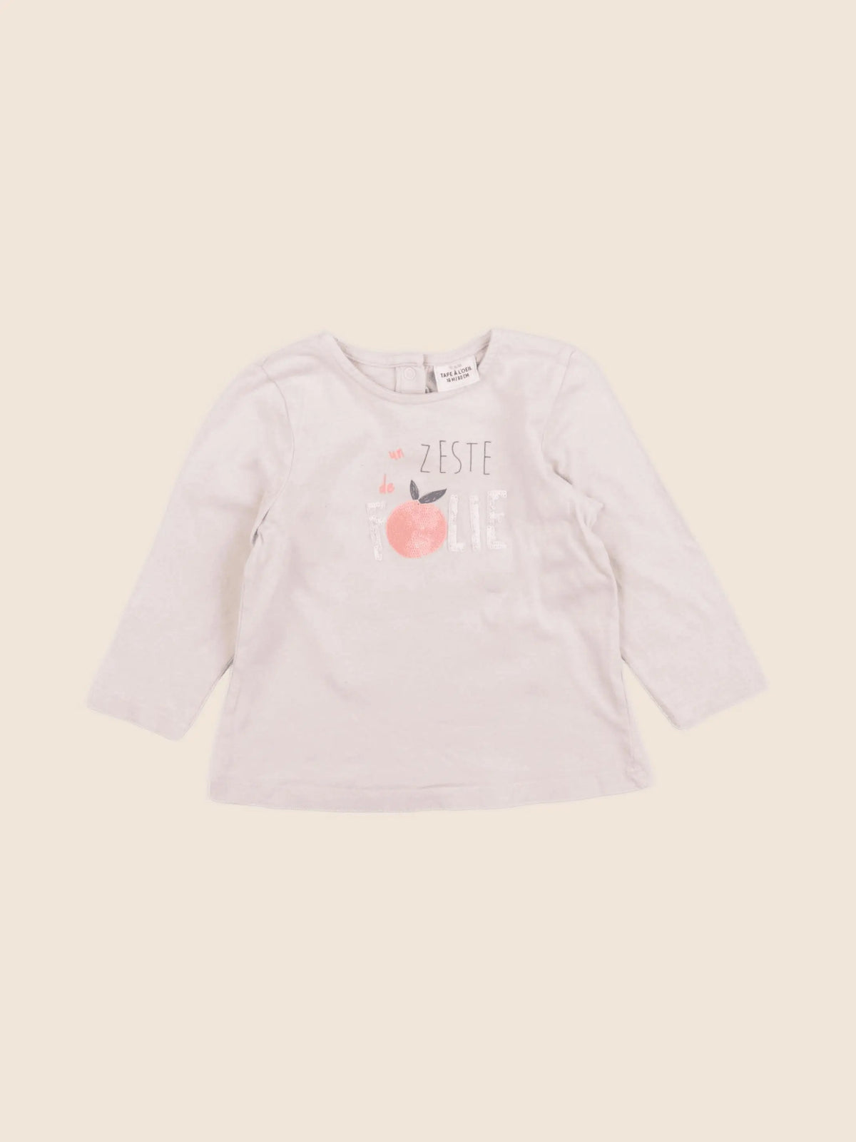 Tape à l'oeil - tee-shirt rose - 18 mois