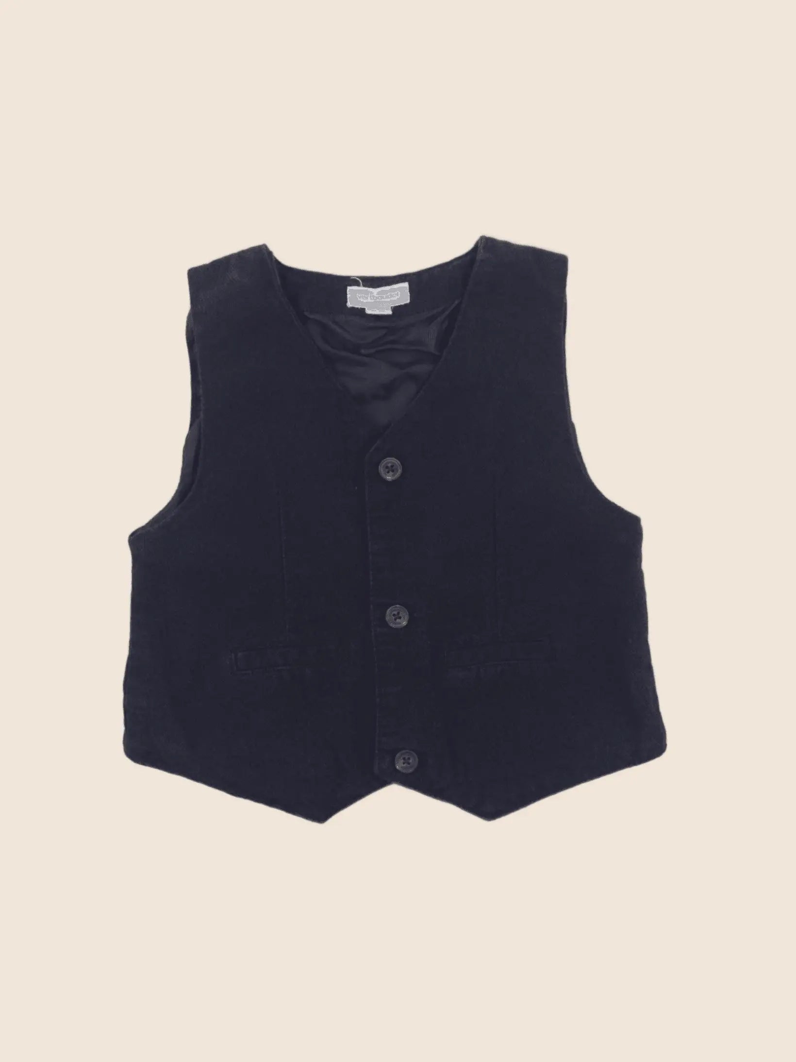 Vertbaudet - gilet bleu - 18 mois