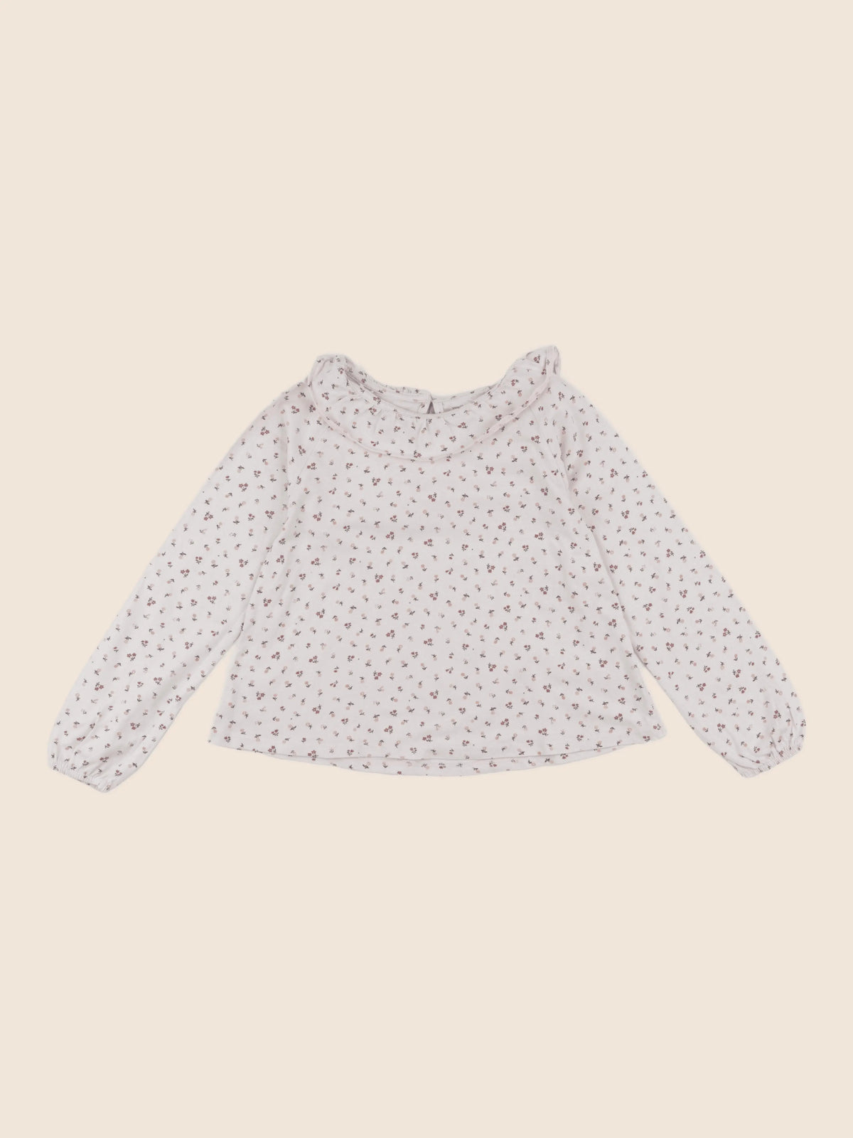 Vertbaudet - tee-shirt beige - 8 ans