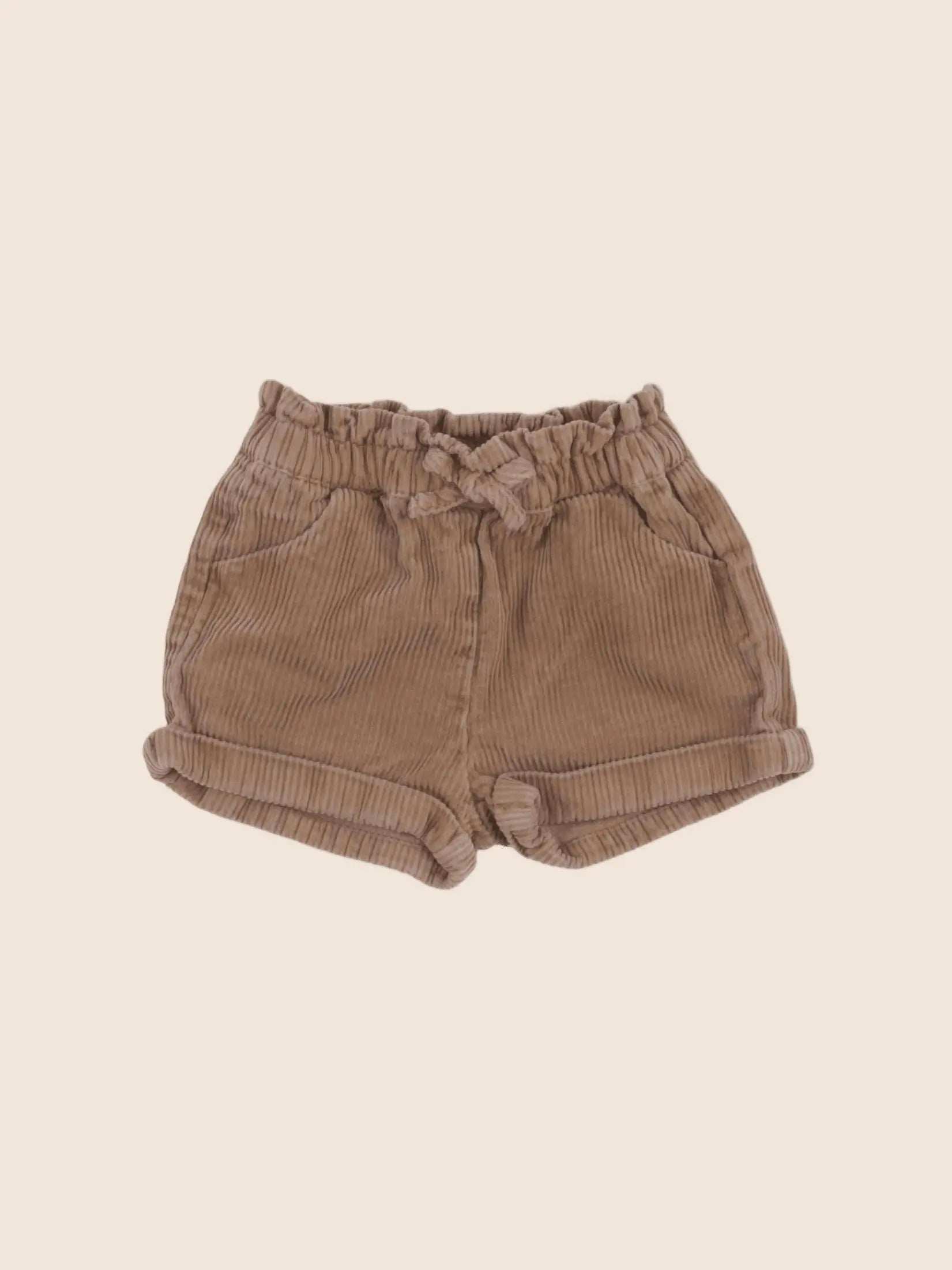 Vertbaudet - short marron - 9 mois