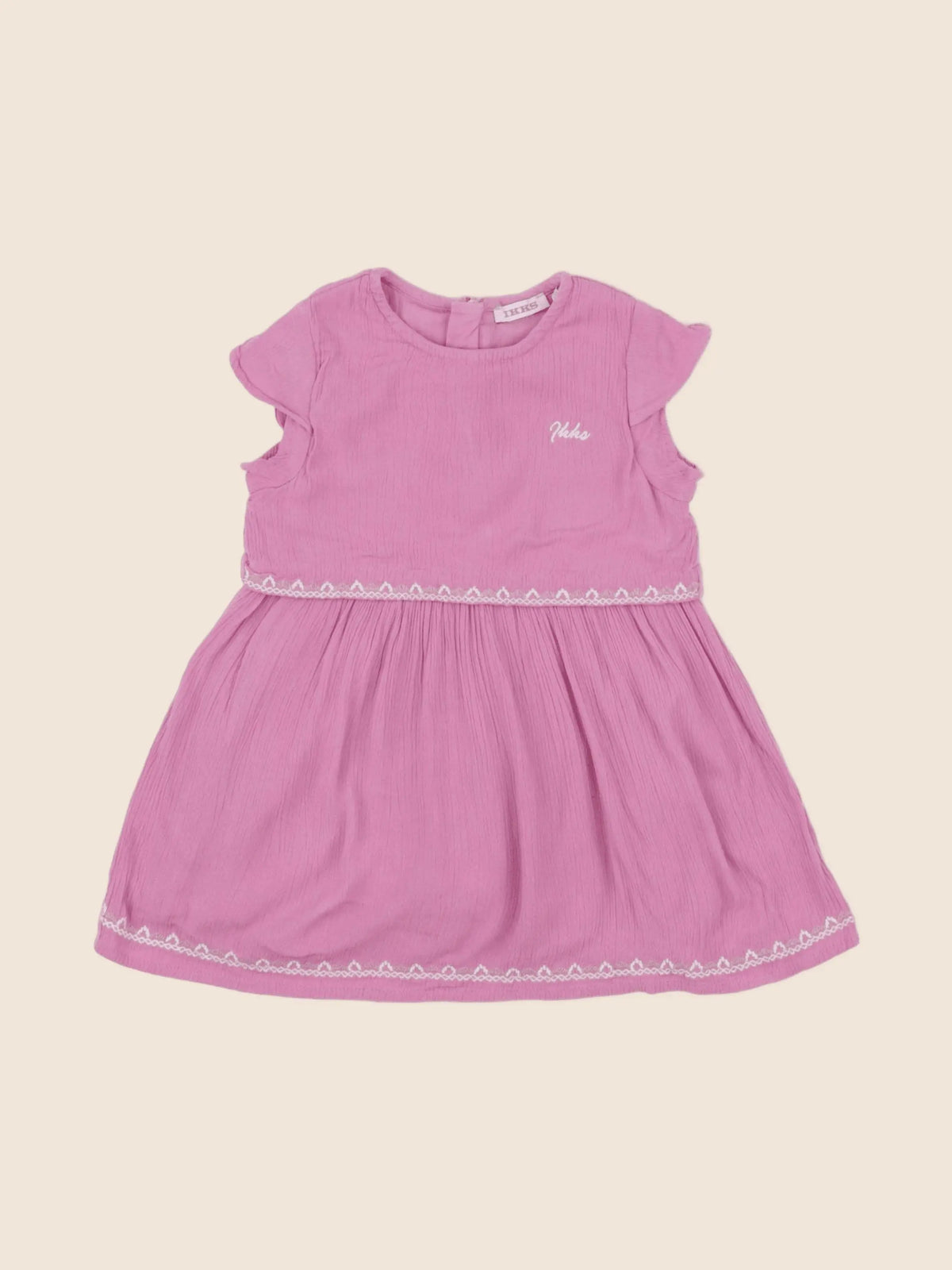 IKKS - robe rose - 18 mois