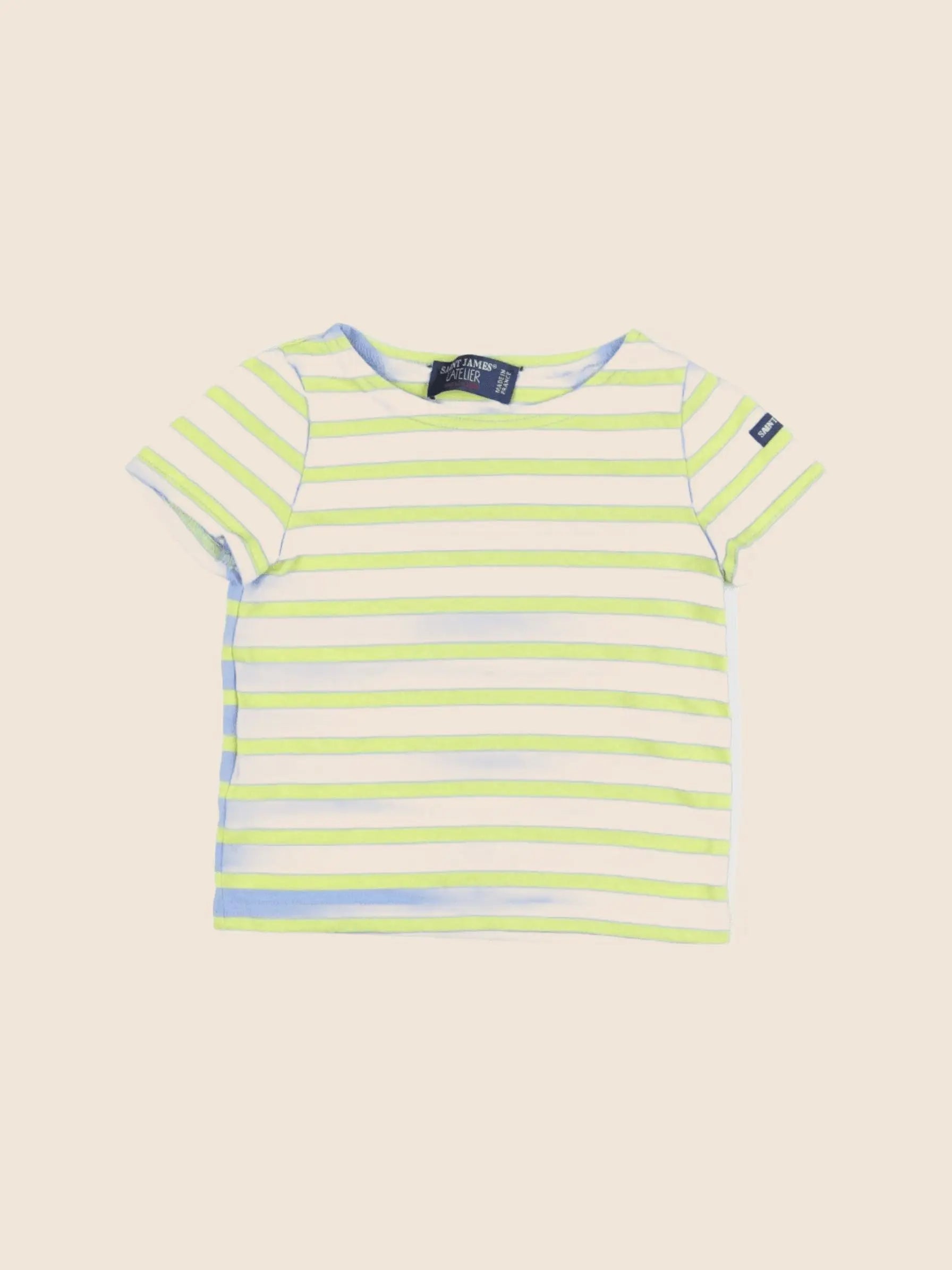 Saint James - tee-shirt bleu, vert - 1 an