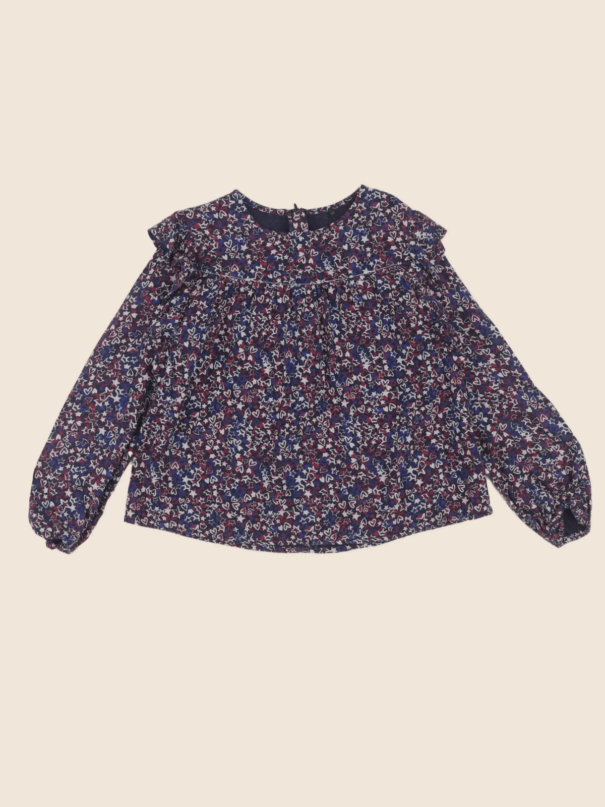 IKKS - blouse bleu - 10 ans