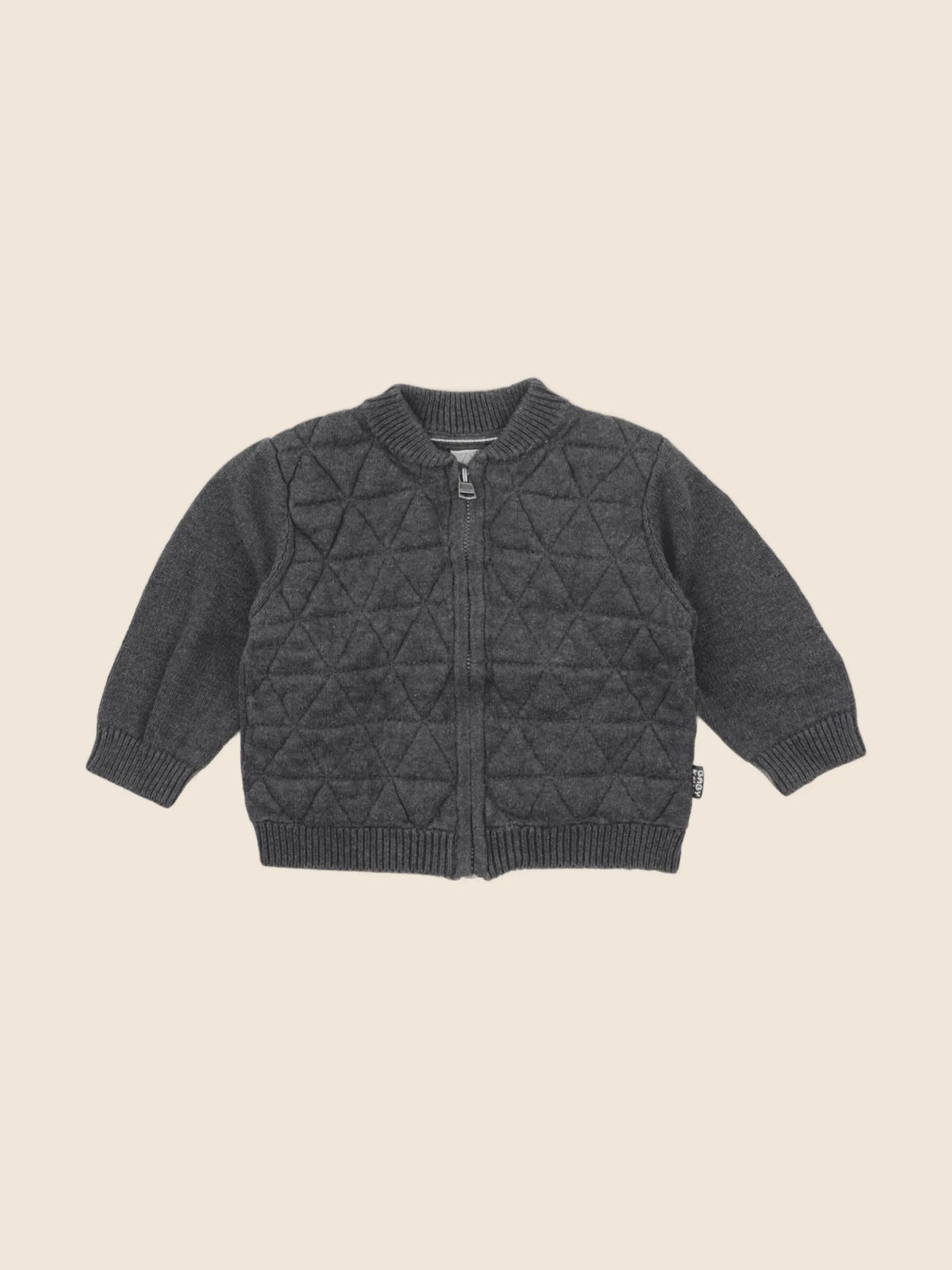Zara - veste gris - 6/9 mois