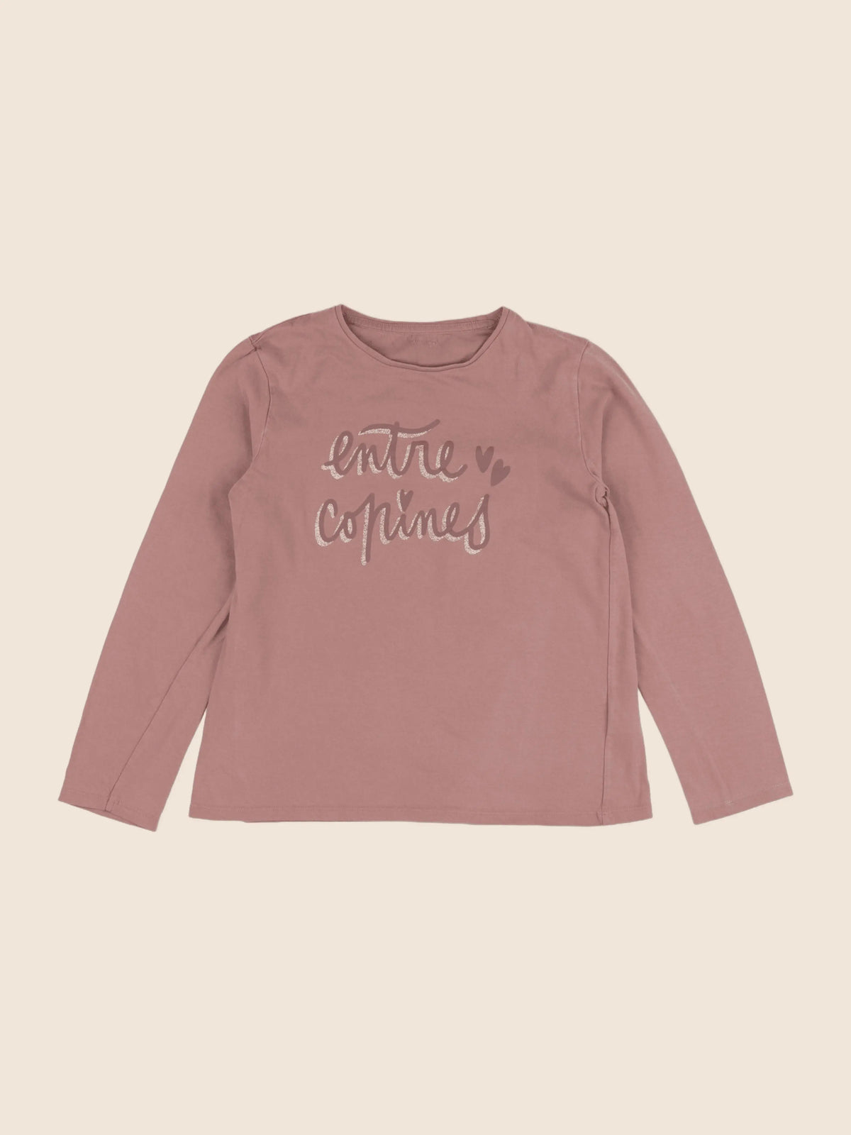 Vertbaudet - tee-shirt rose - 12 ans