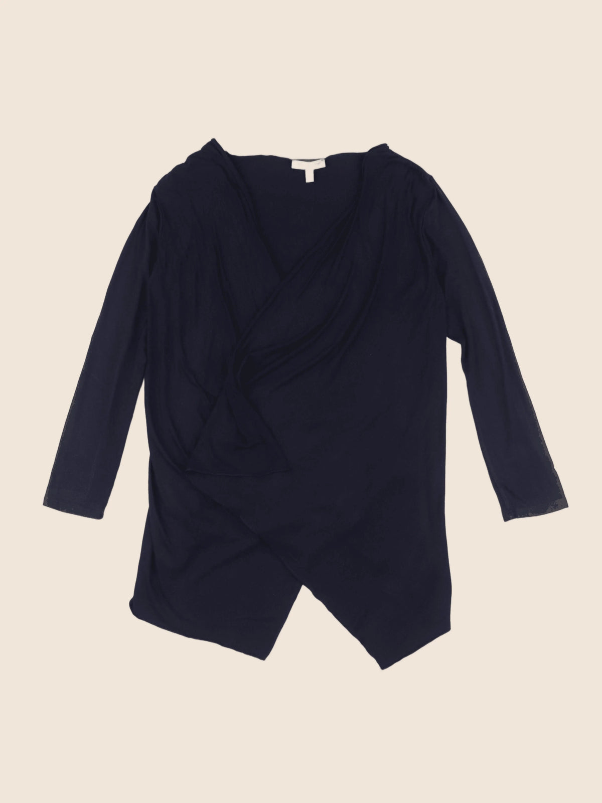 Envie de fraise - gilet grossesse bleu - 40 à 42
