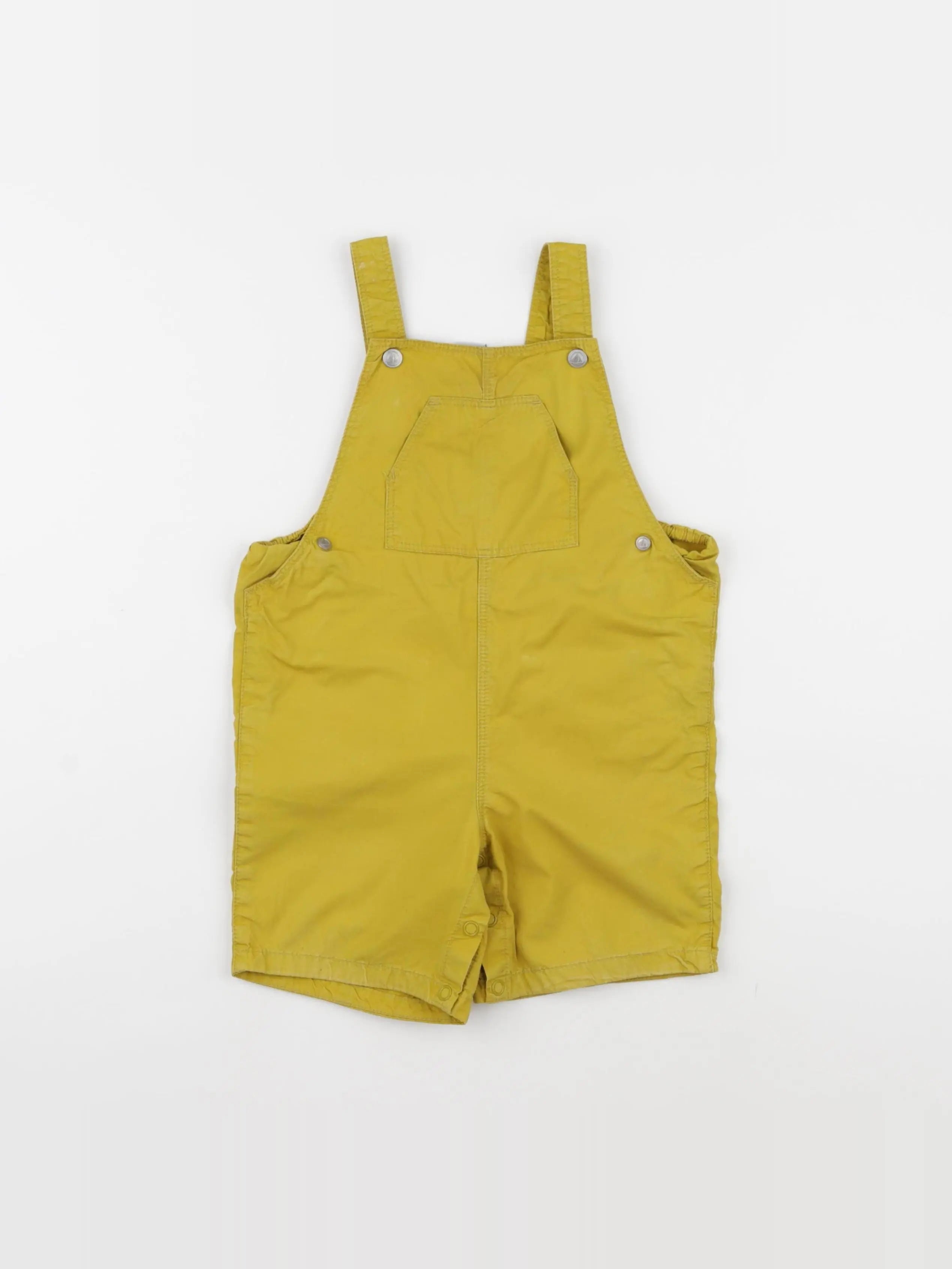 Petit Bateau - salopette jaune - 24 mois
