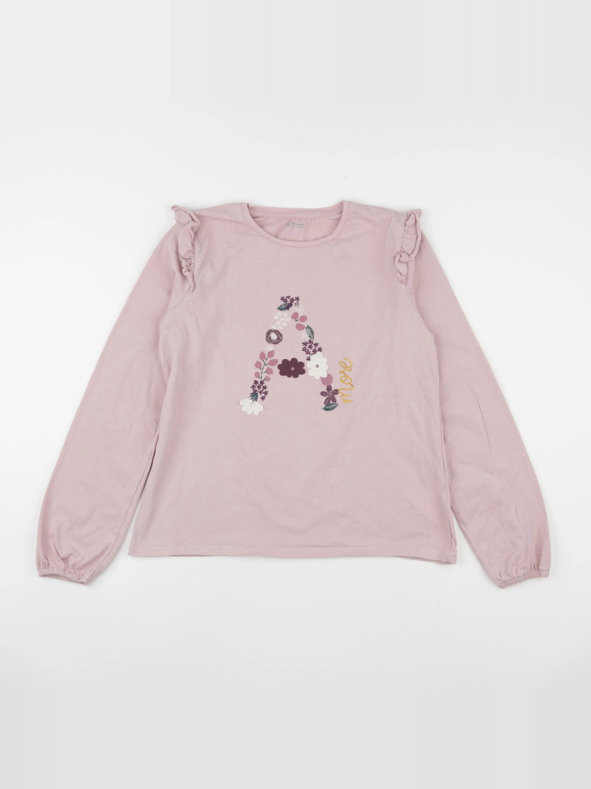 Vertbaudet - tee-shirt rose - 14 ans