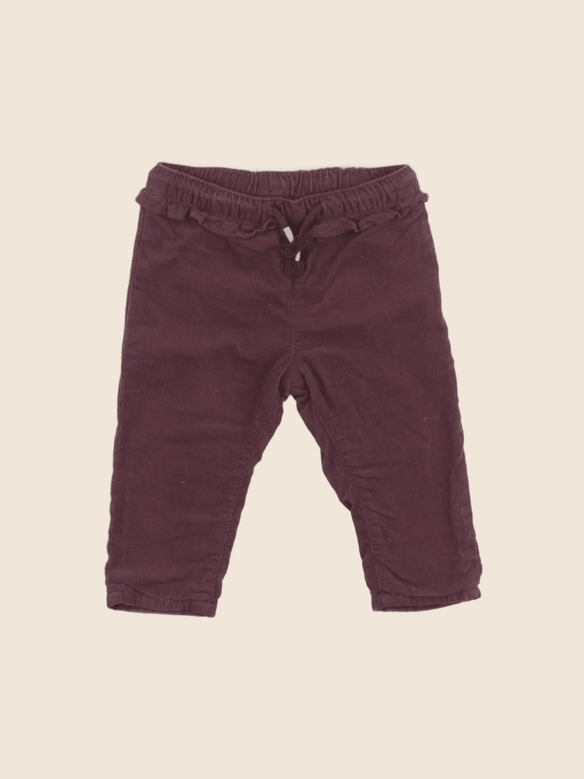 H&M - pantalon violet - 3/6 mois