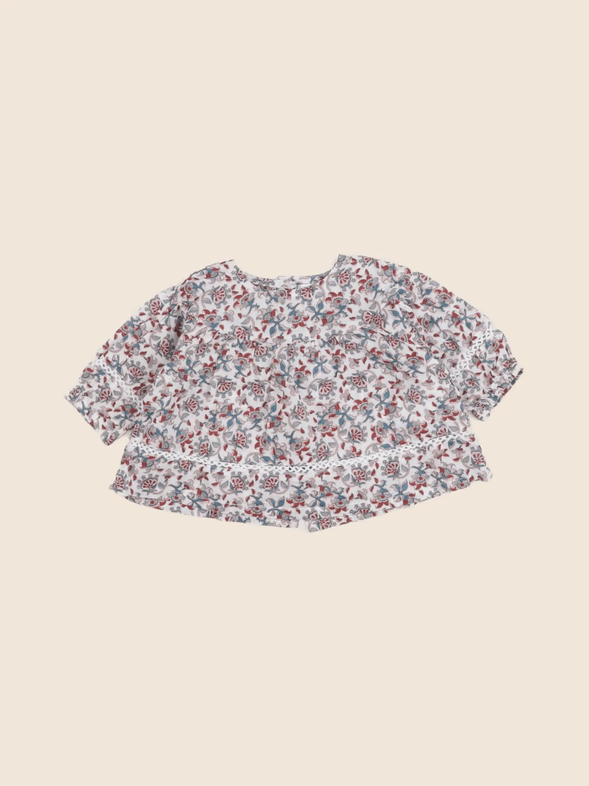 Vertbaudet - blouse multicolore - 3 mois