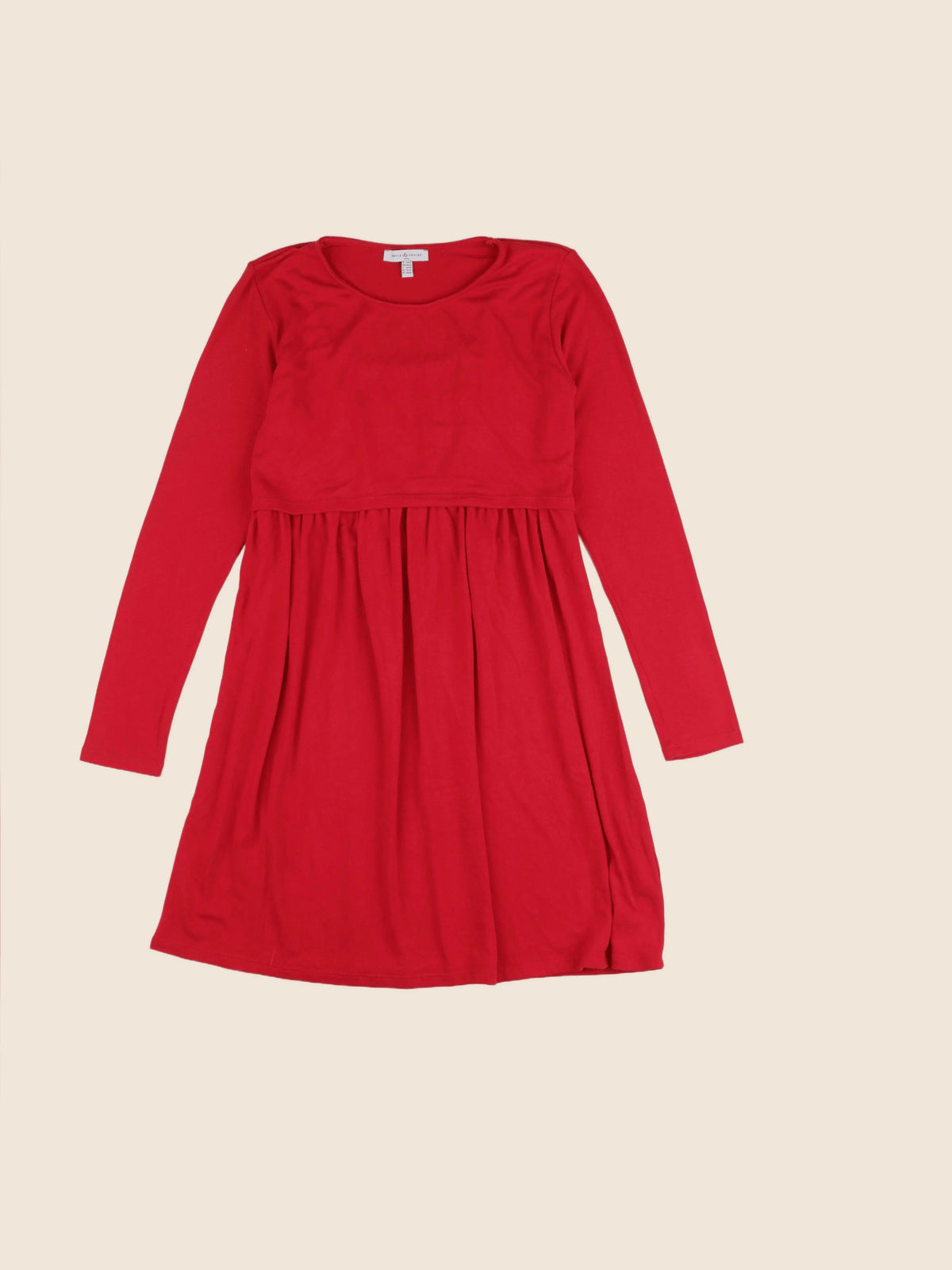 Envie de fraise - robe grossesse rouge - 42 à 44