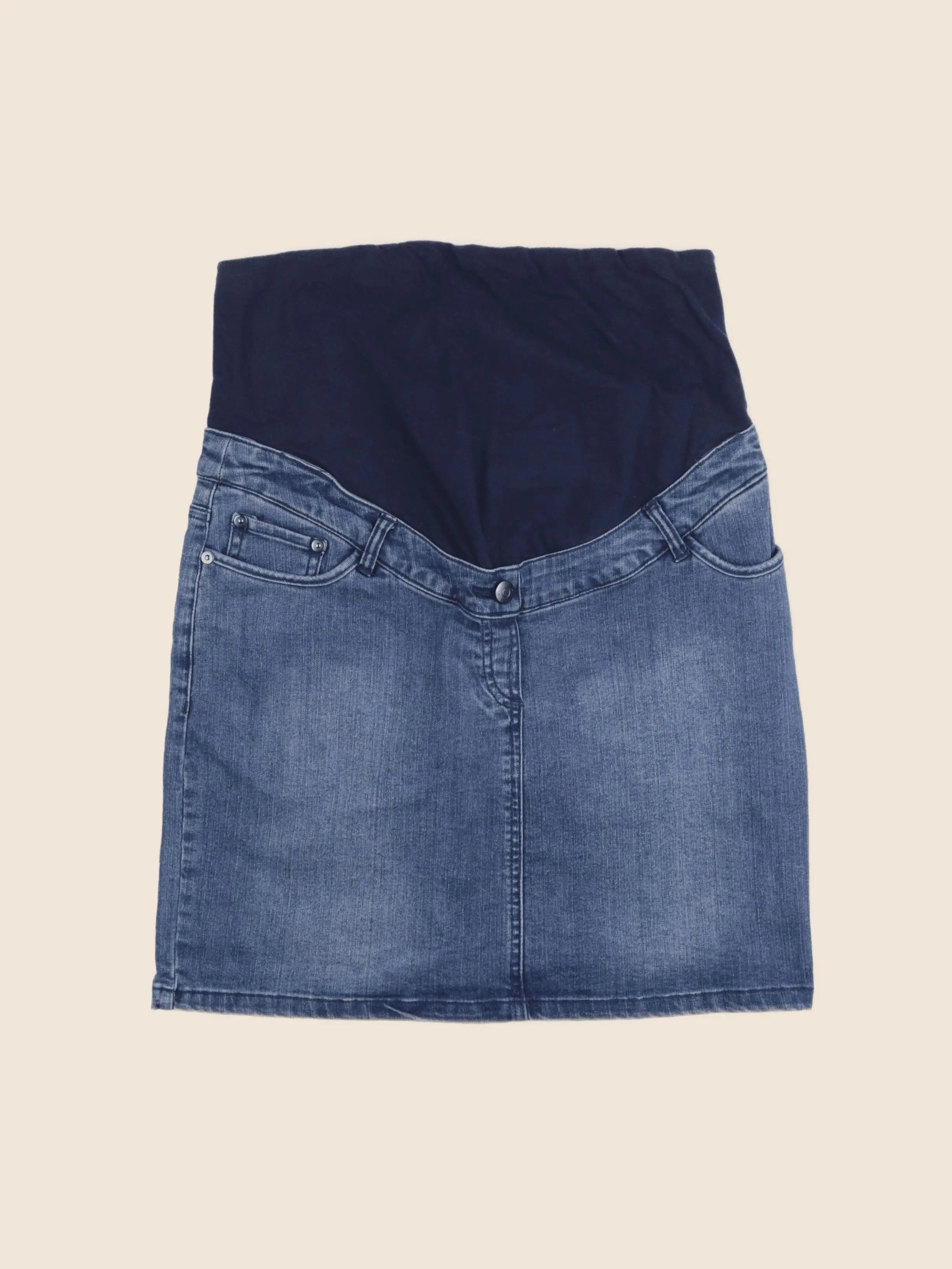 Vertbaudet - jupe grossesse bleu - 36