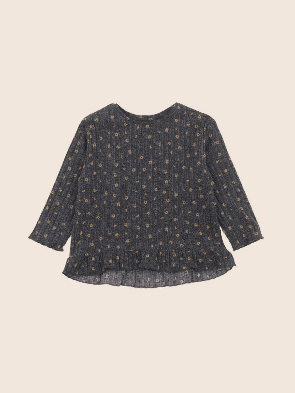 Zara - tee-shirt gris - 9/12 mois