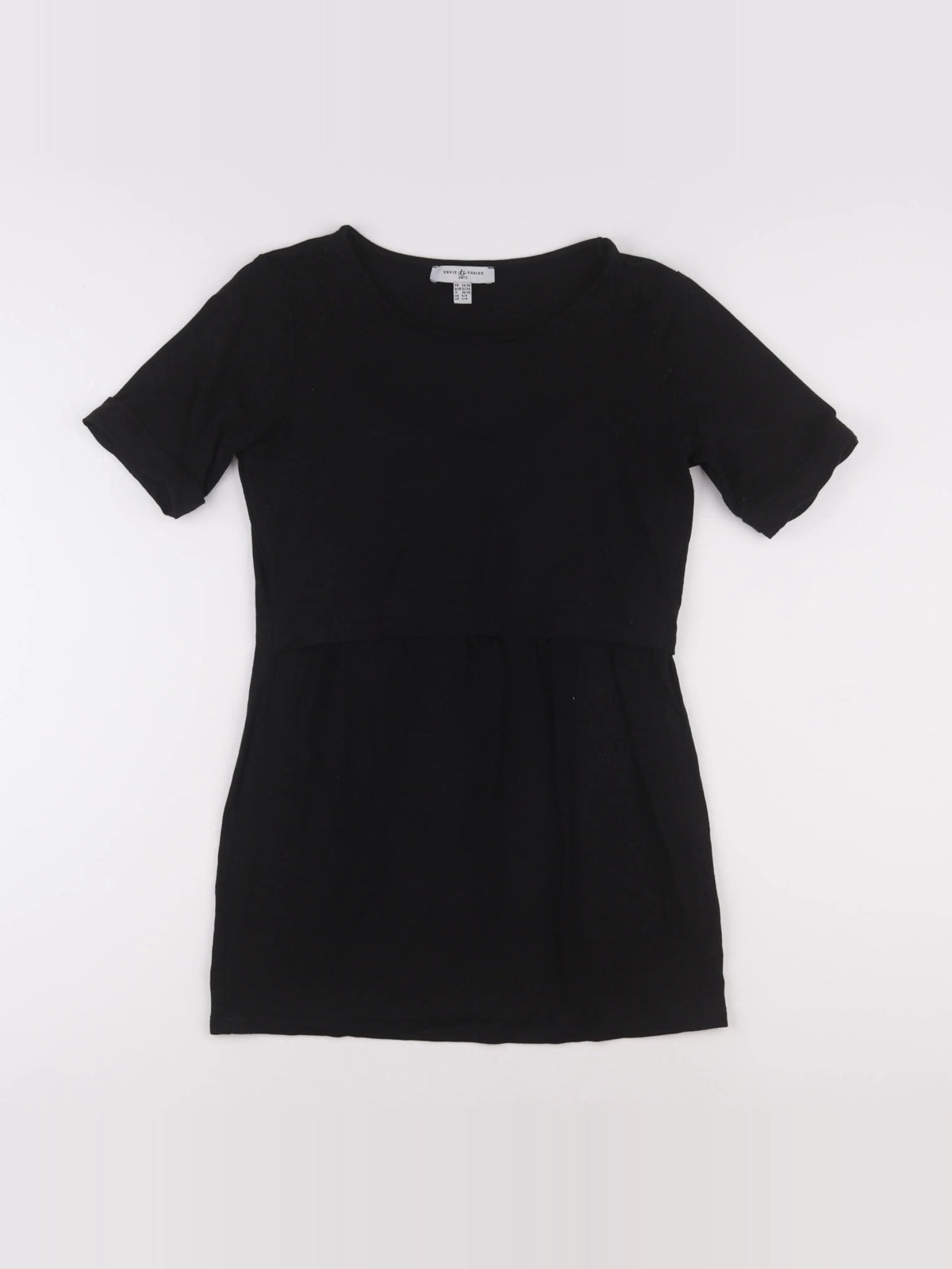 Envie de fraise - robe grossesse noir - 34 à 36