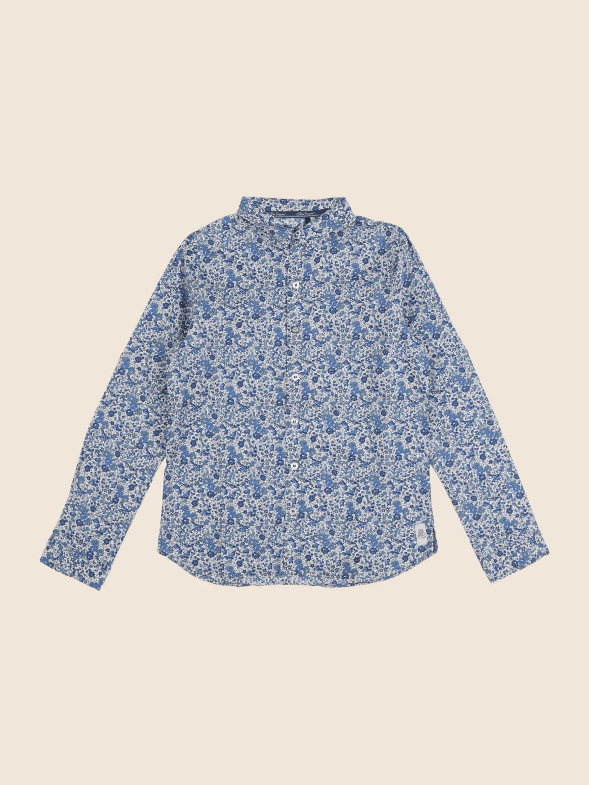 IKKS - chemise bleu - 10 ans
