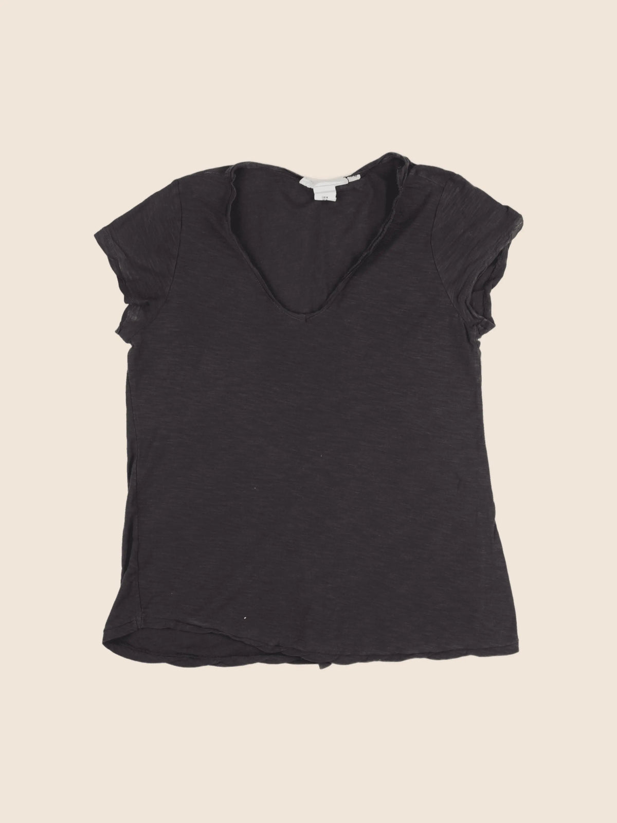 H&M - tee-shirt grossesse gris - m
