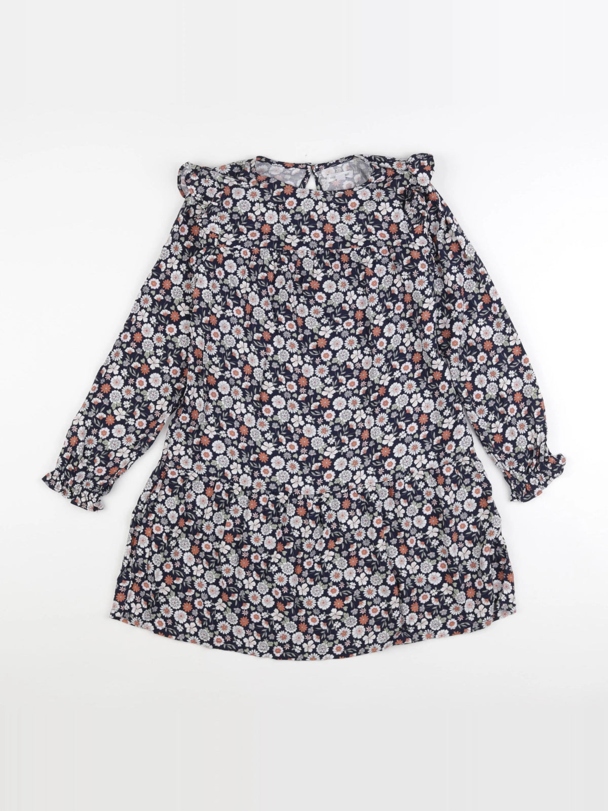 Vertbaudet - robe bleu - 9 ans