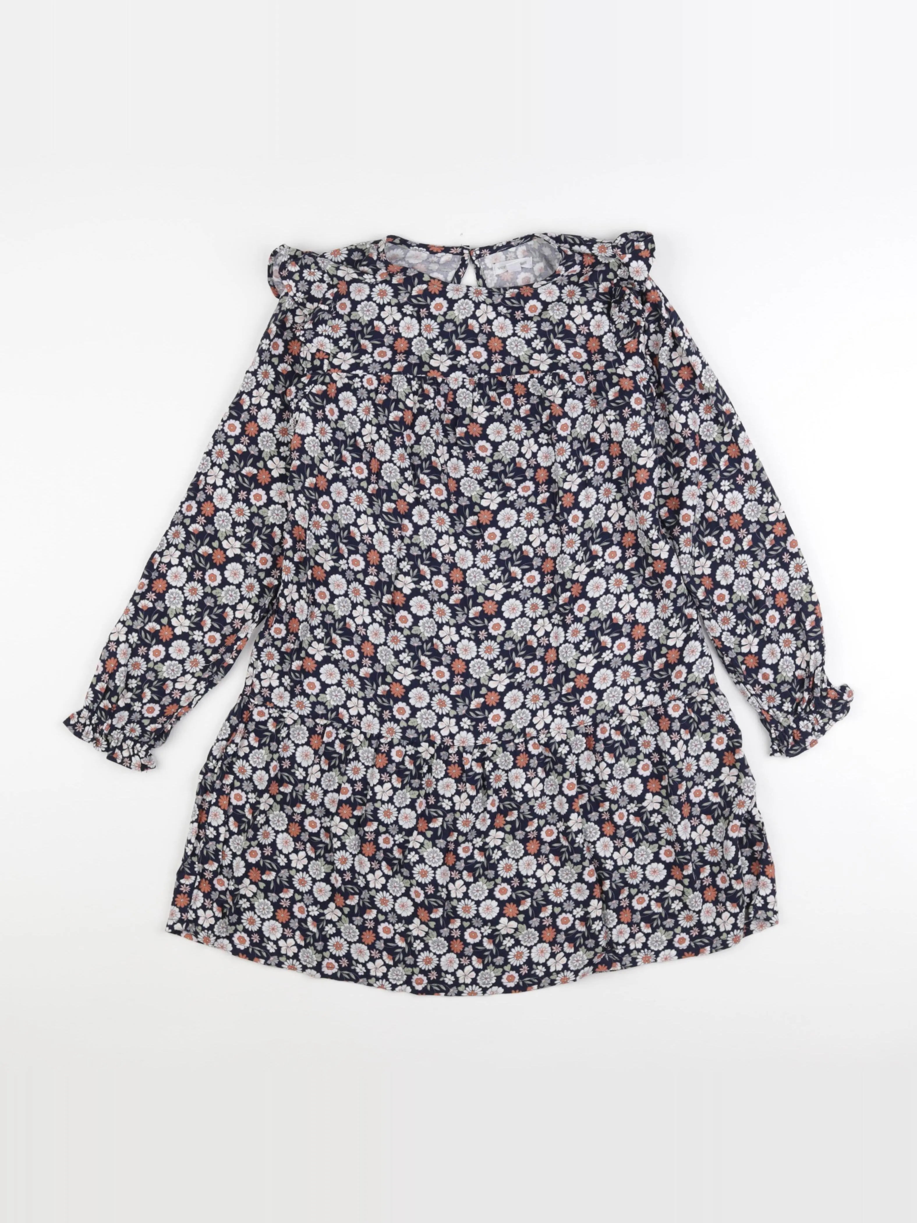 Vertbaudet - robe bleu - 9 ans