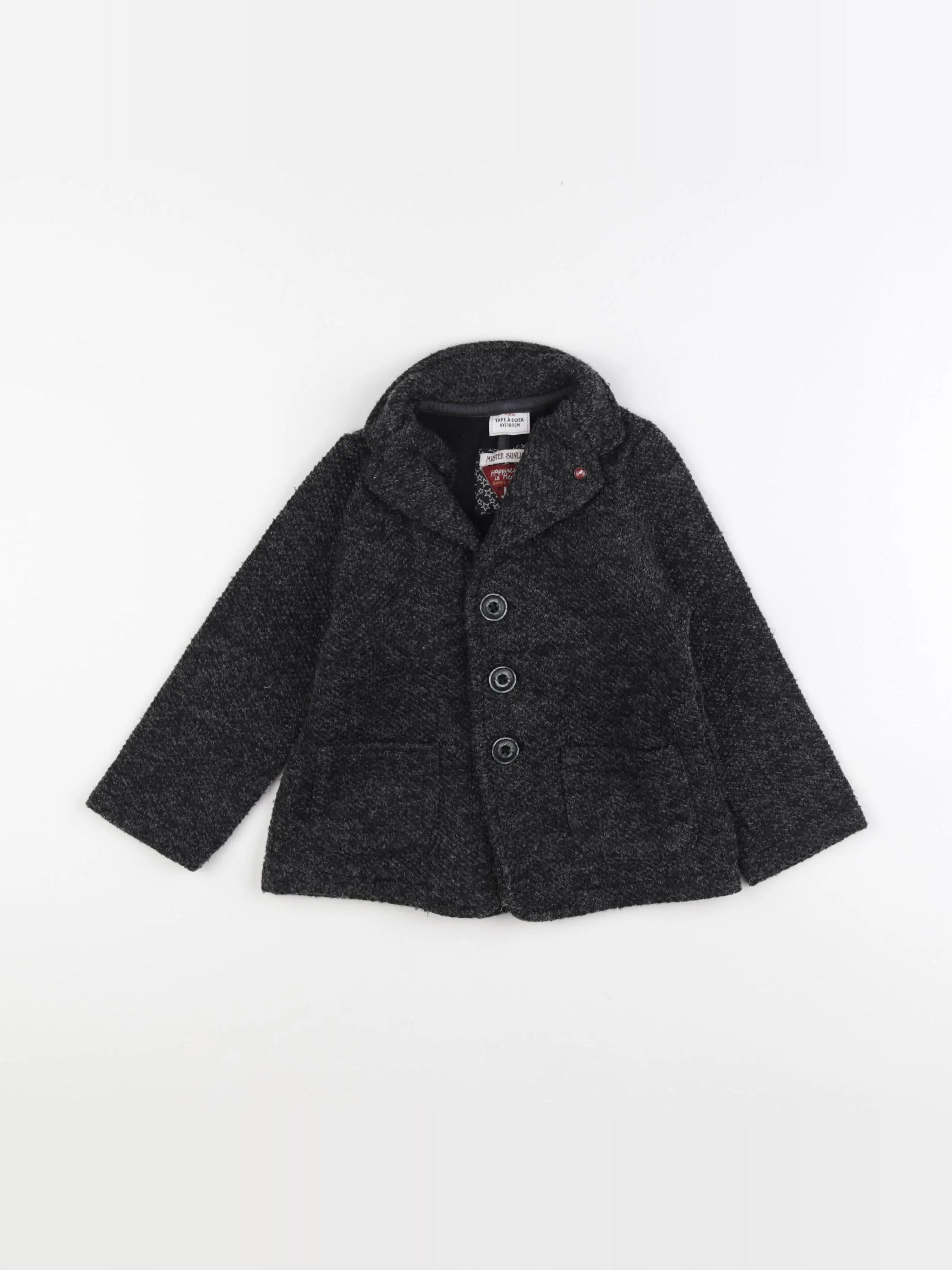 Tape à l'oeil - veste gris - 4 ans