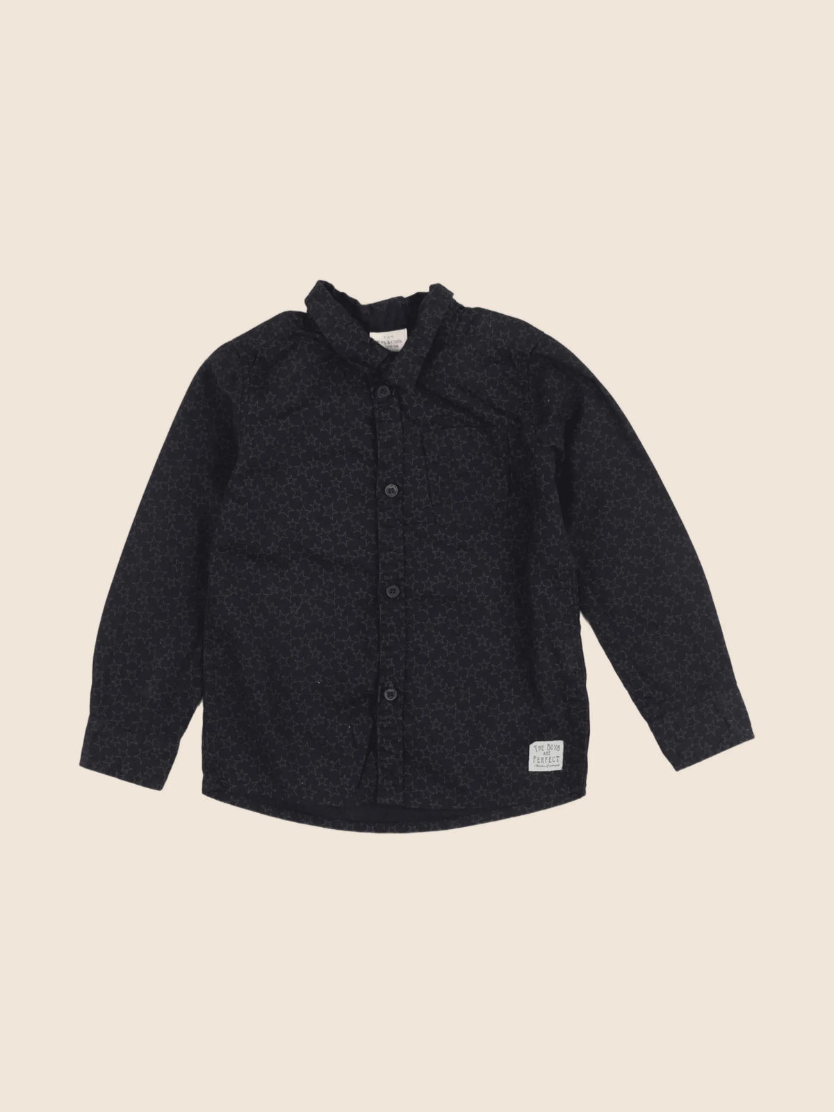 Tape à l'oeil - chemise noir, gris - 3 ans