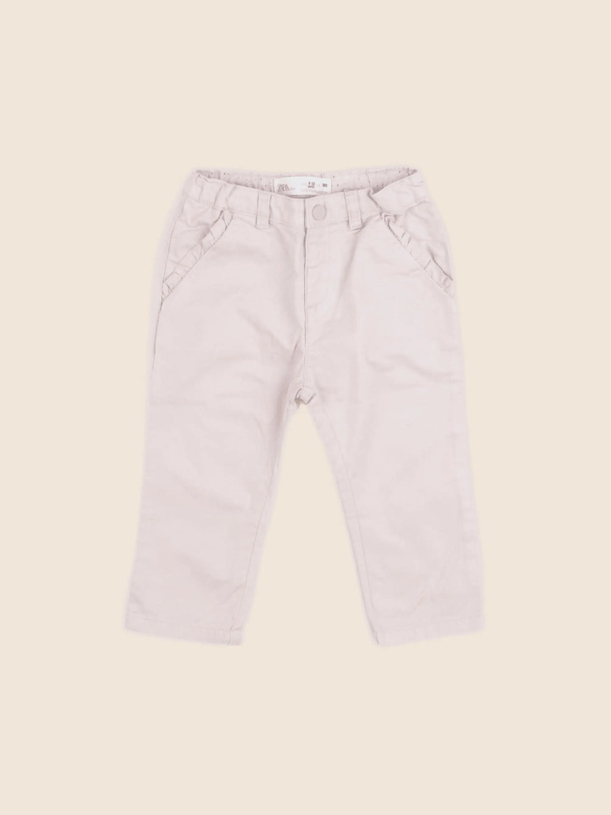 Zara - pantalon rose - 9/12 mois