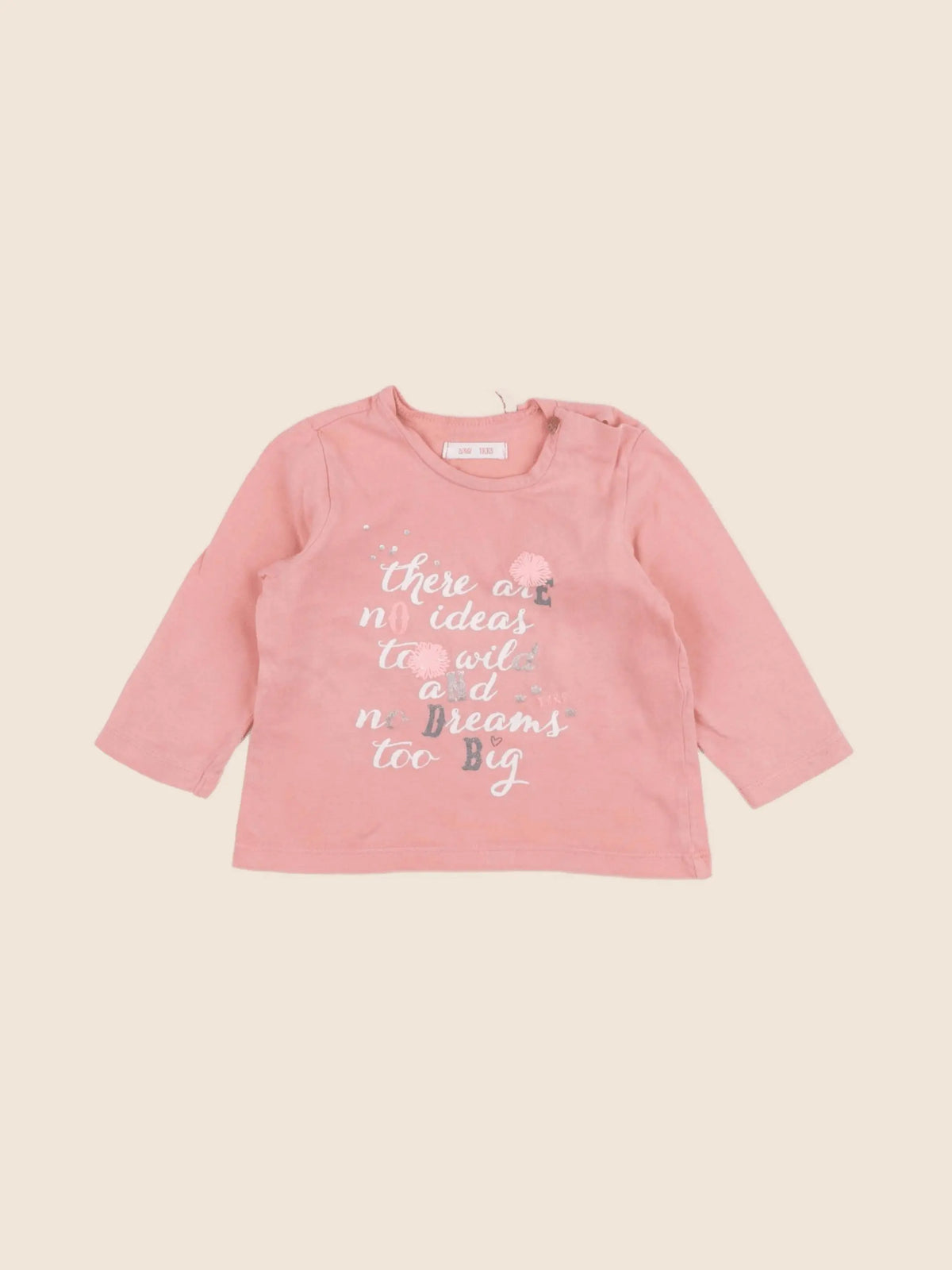 IKKS - tee-shirt rose - 12 mois