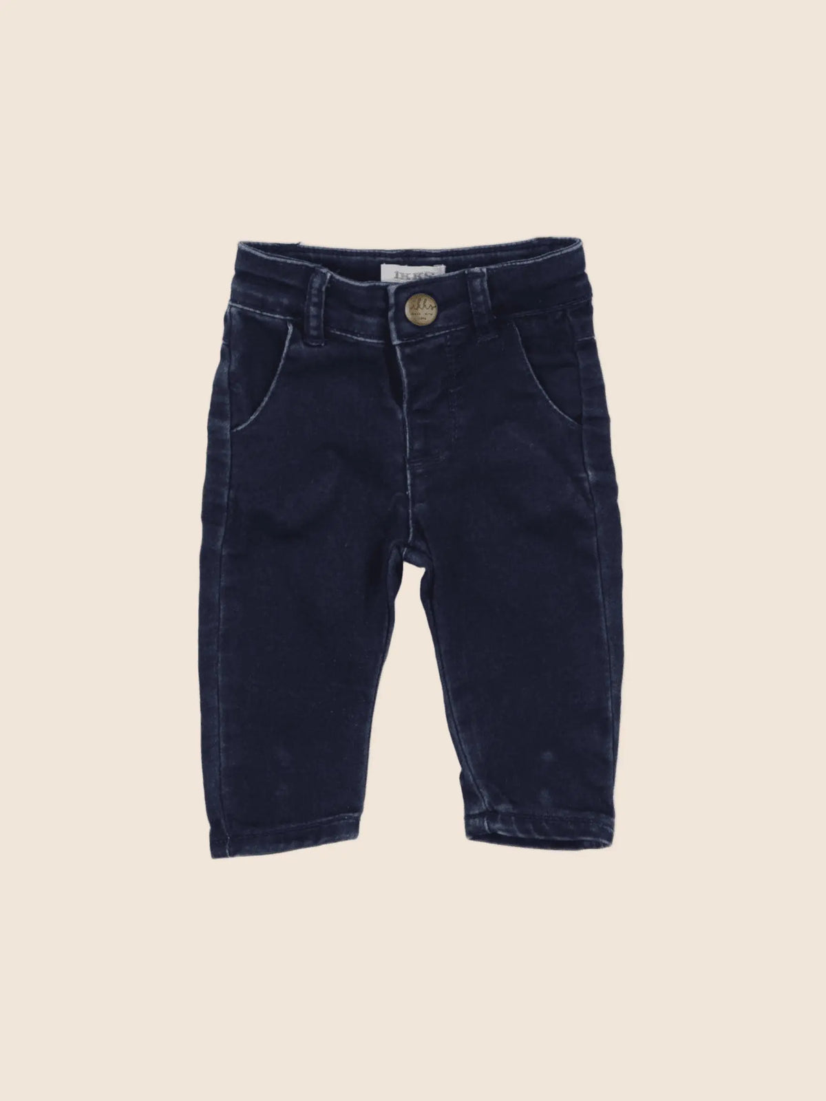 IKKS - pantalon bleu - 3 mois
