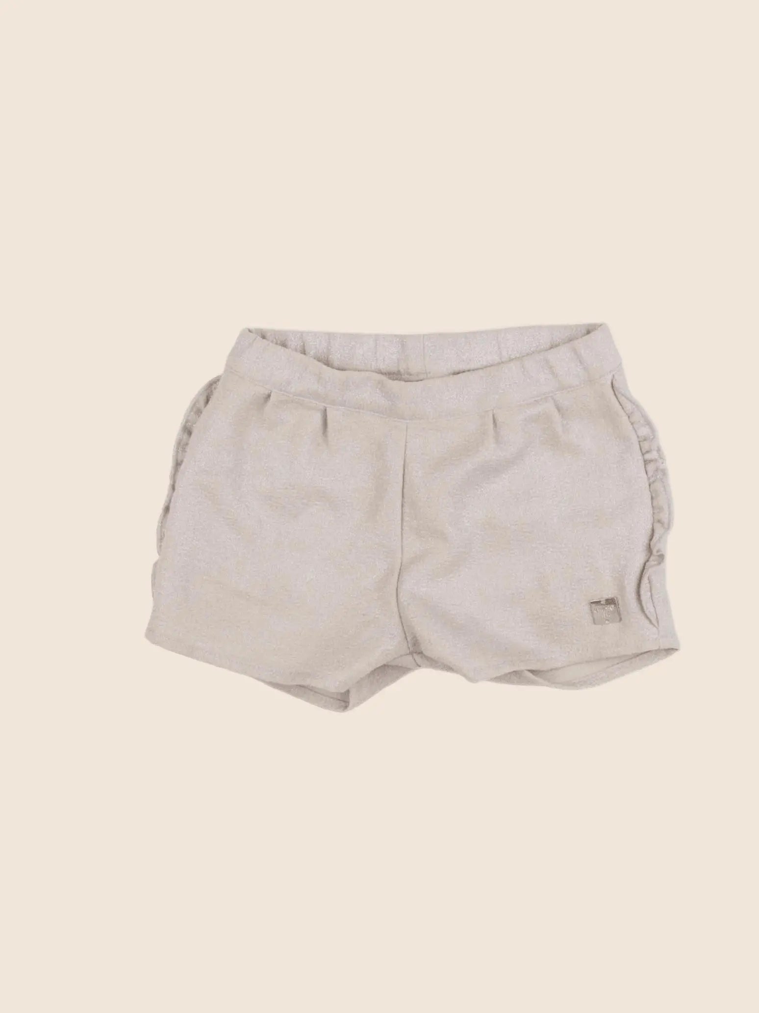 Carrément Beau - short beige, or - 6 mois