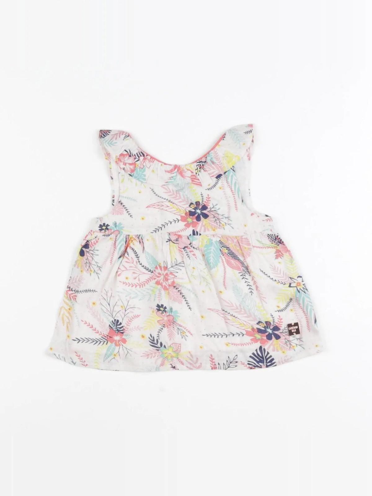 Carrément Beau - robe multicolore - 3 mois