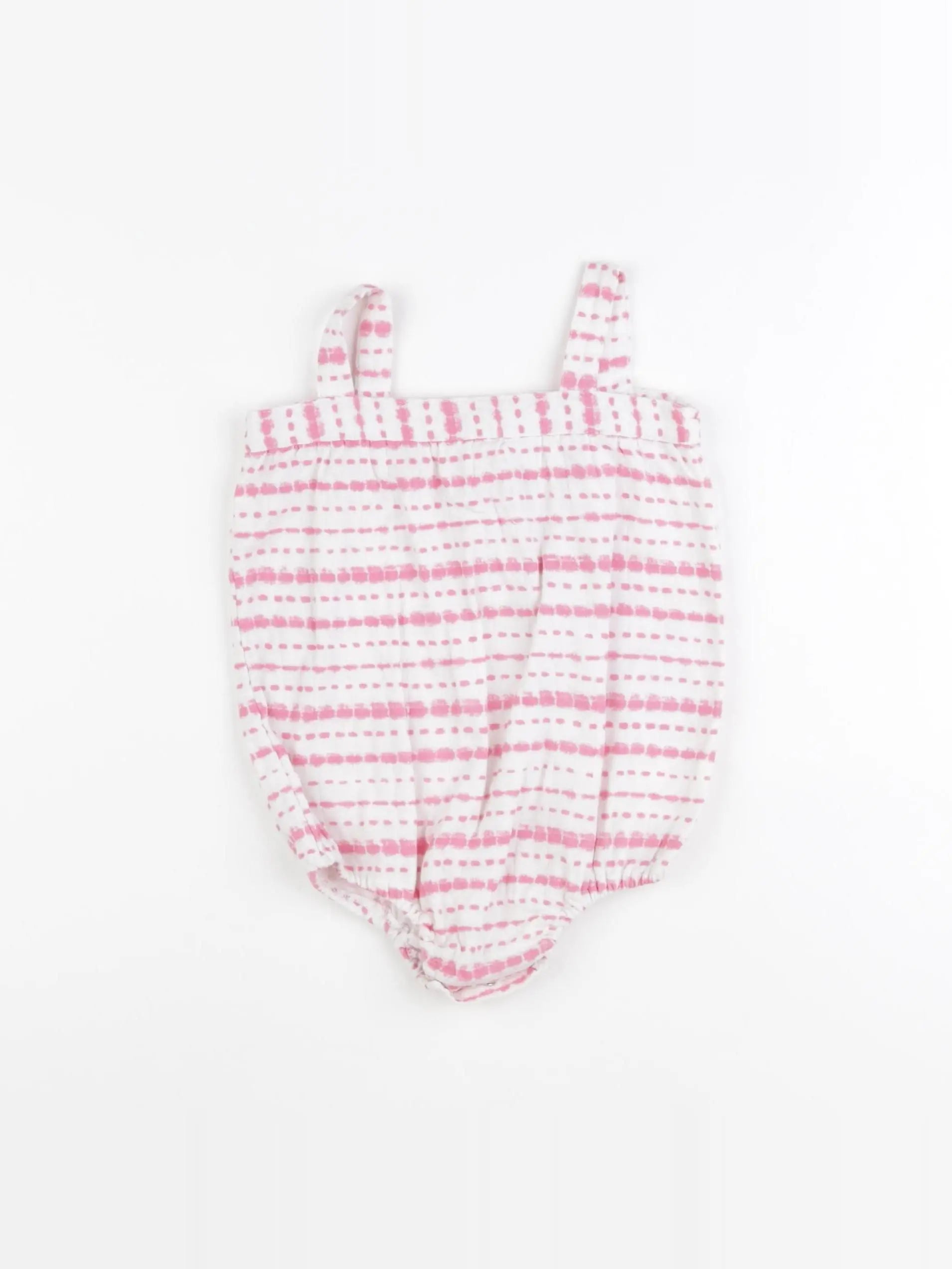 Aden + Anaïs - combinaison blanc, rose - 6/9 mois
