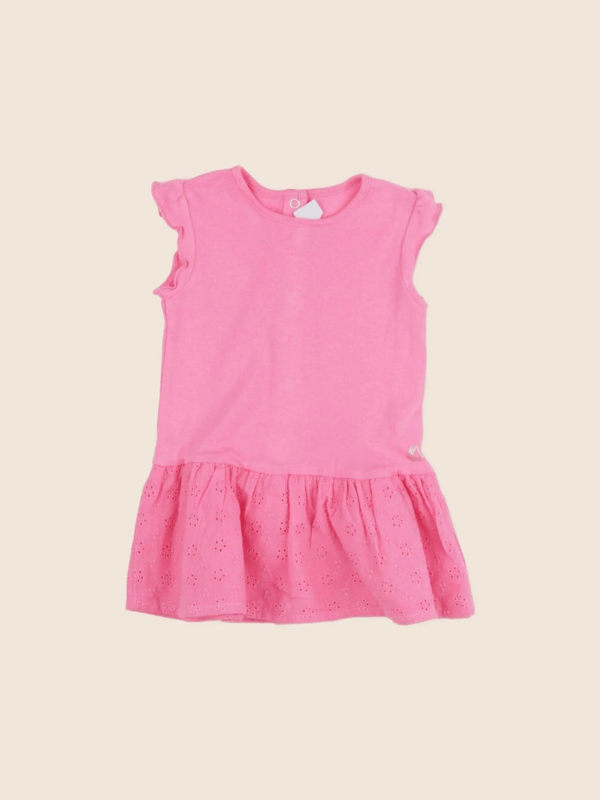 Petit Bateau - robe rose - 12 mois
