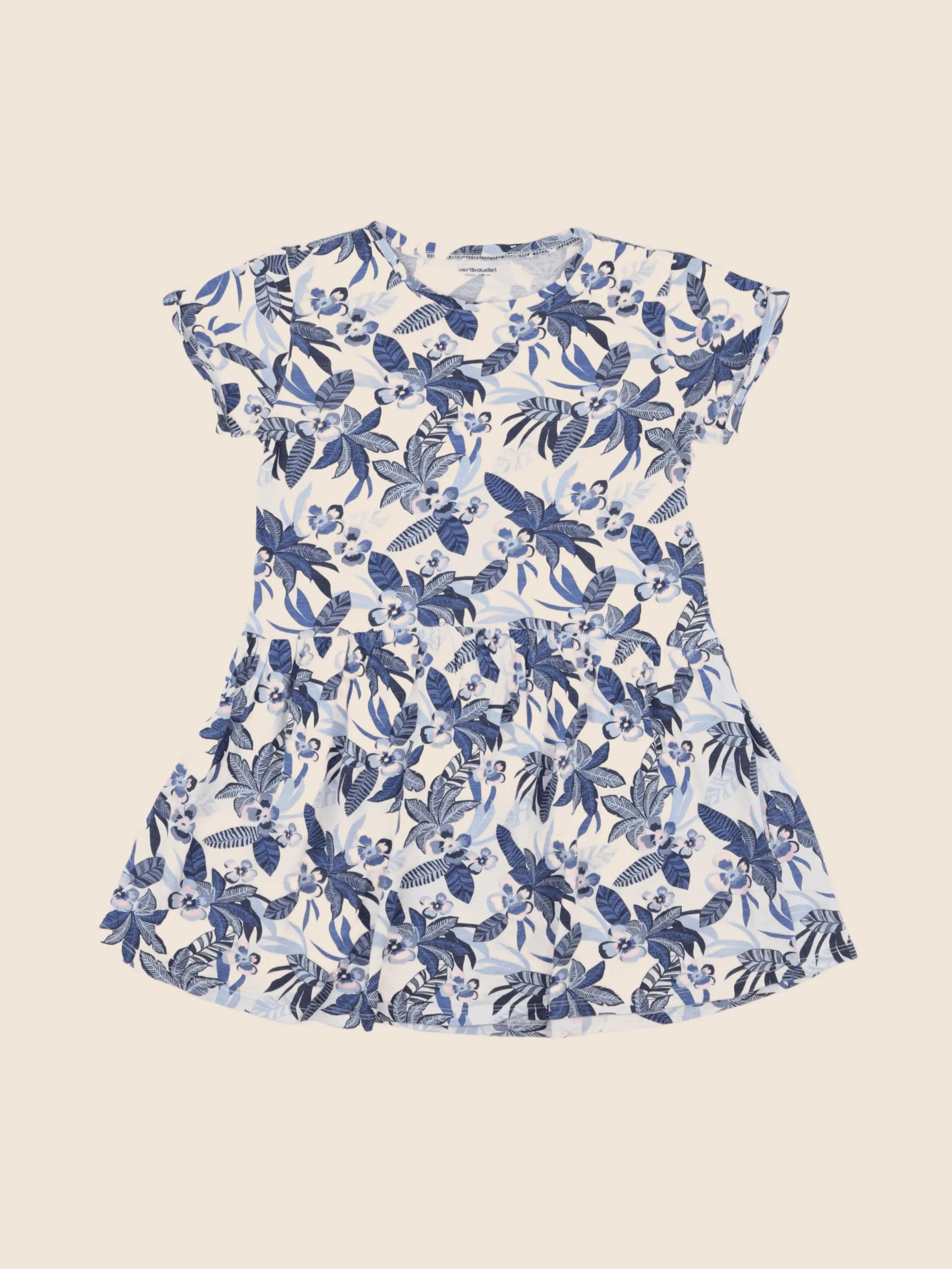 Vertbaudet - robe multicolore - 10 ans