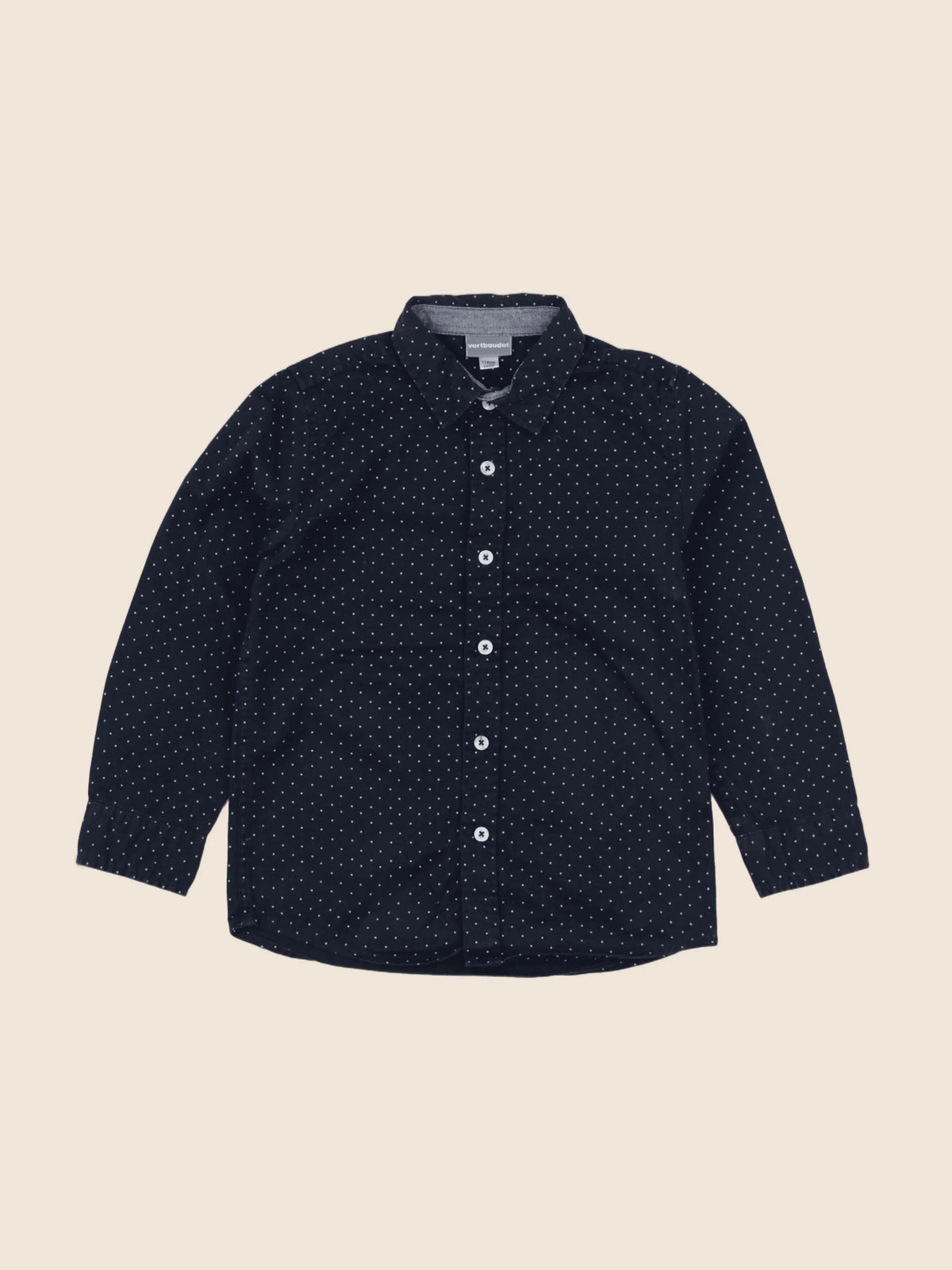 Vertbaudet - chemise bleu - 6 ans