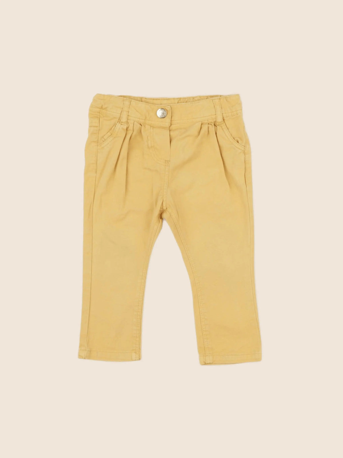 Tape à l'oeil - pantalon jaune - 6 mois