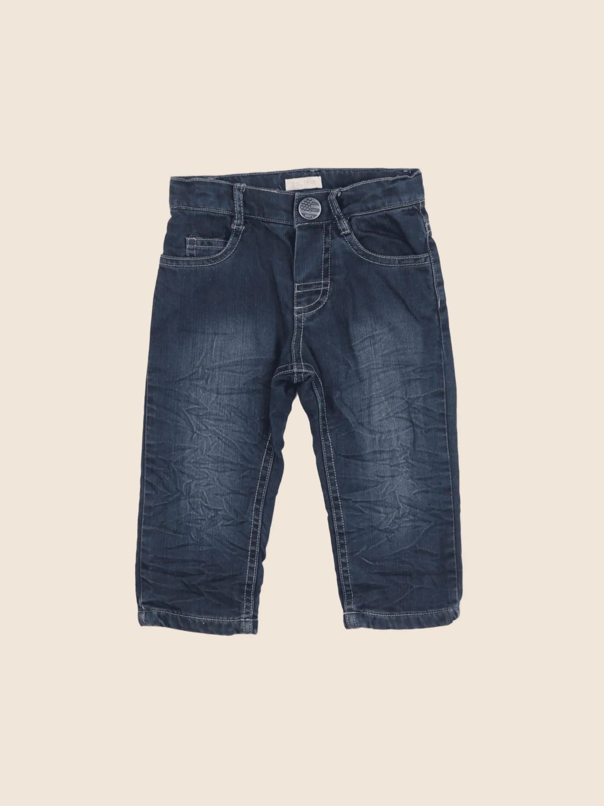 IKKS - jean bleu - 6 mois