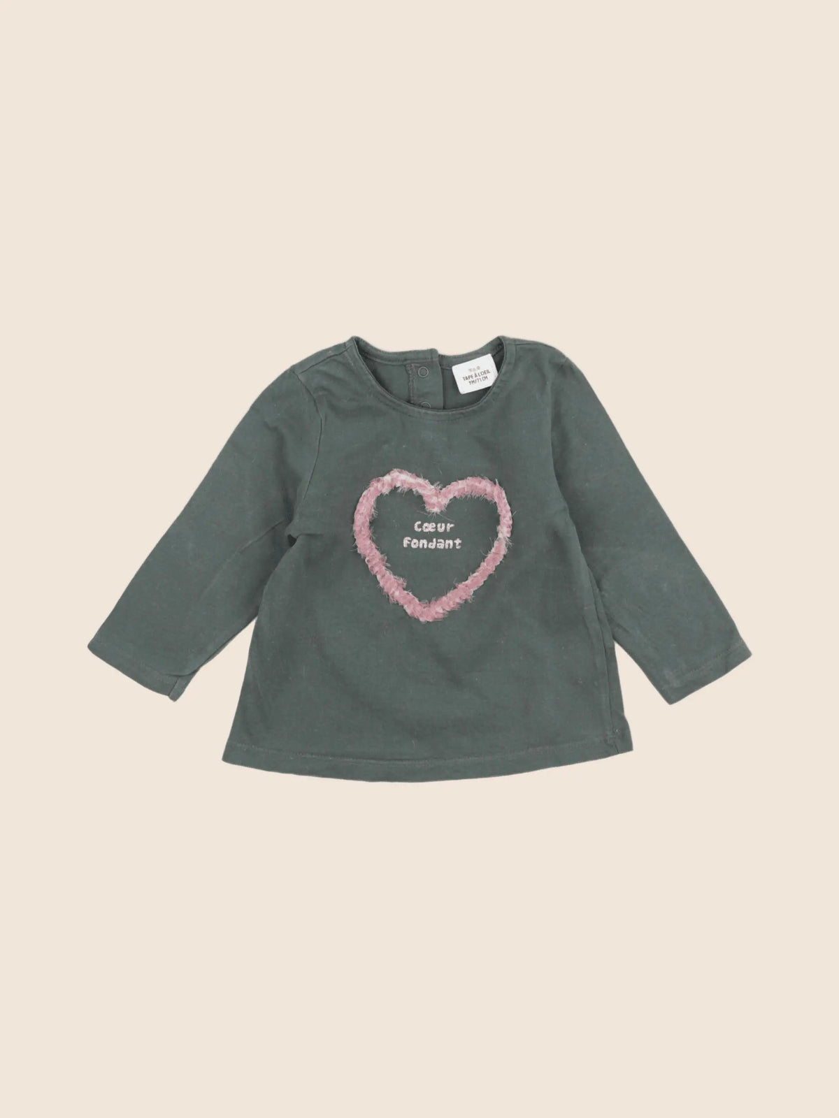 Tape à l'oeil - tee-shirt vert - 9 mois