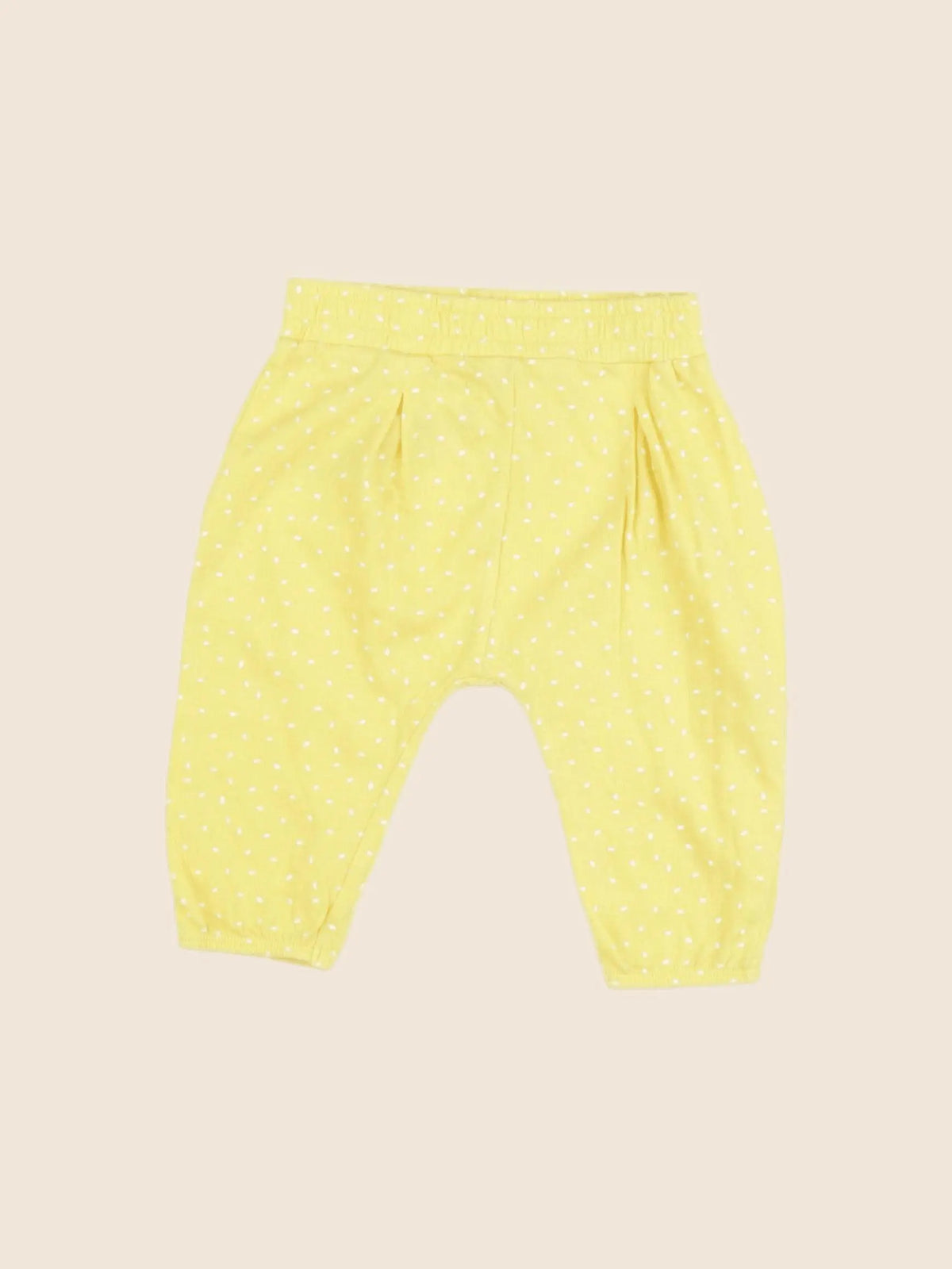 Marks & Spencer - sarouel jaune - 6/9 mois