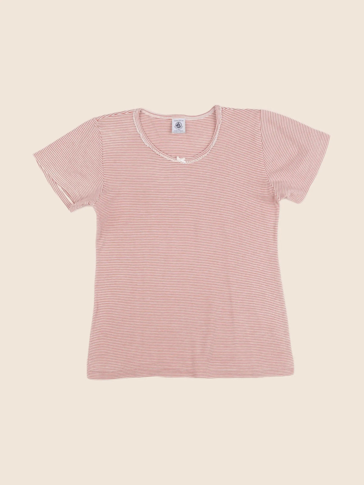 Petit Bateau - maillot de corps rose - 12 ans