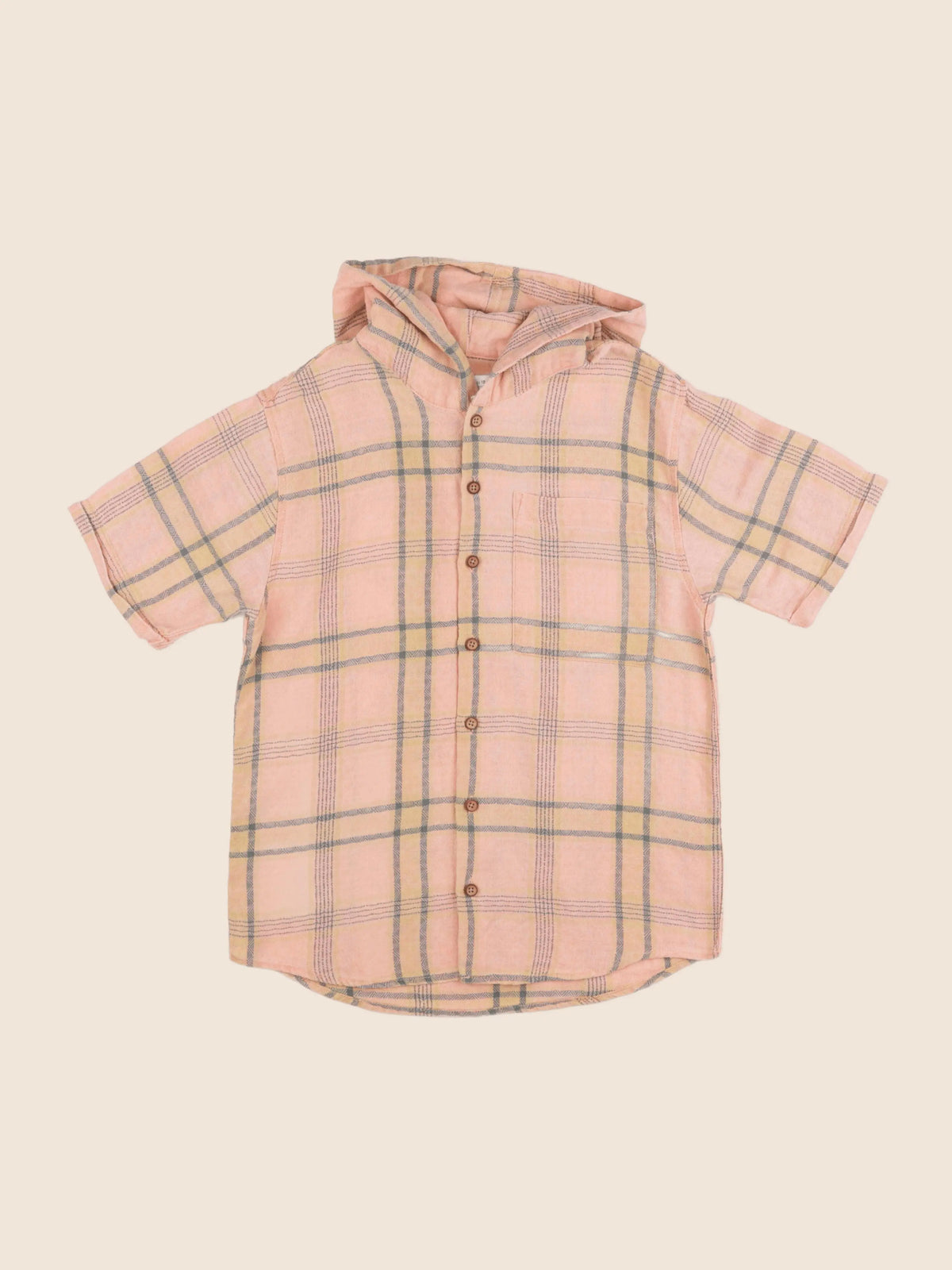 Zara - chemise orange - 10 ans