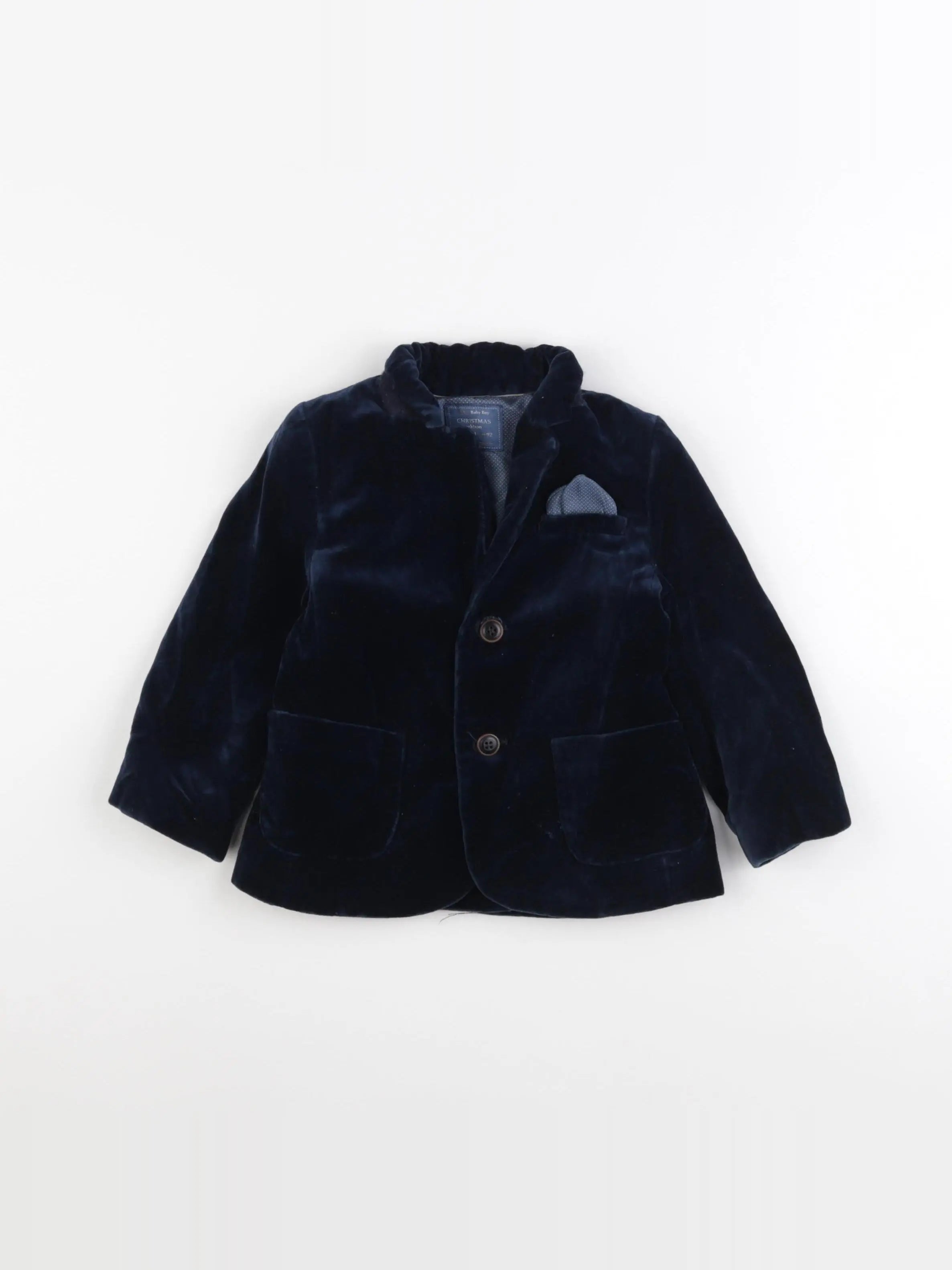 Zara - veste bleu - 12/24 mois
