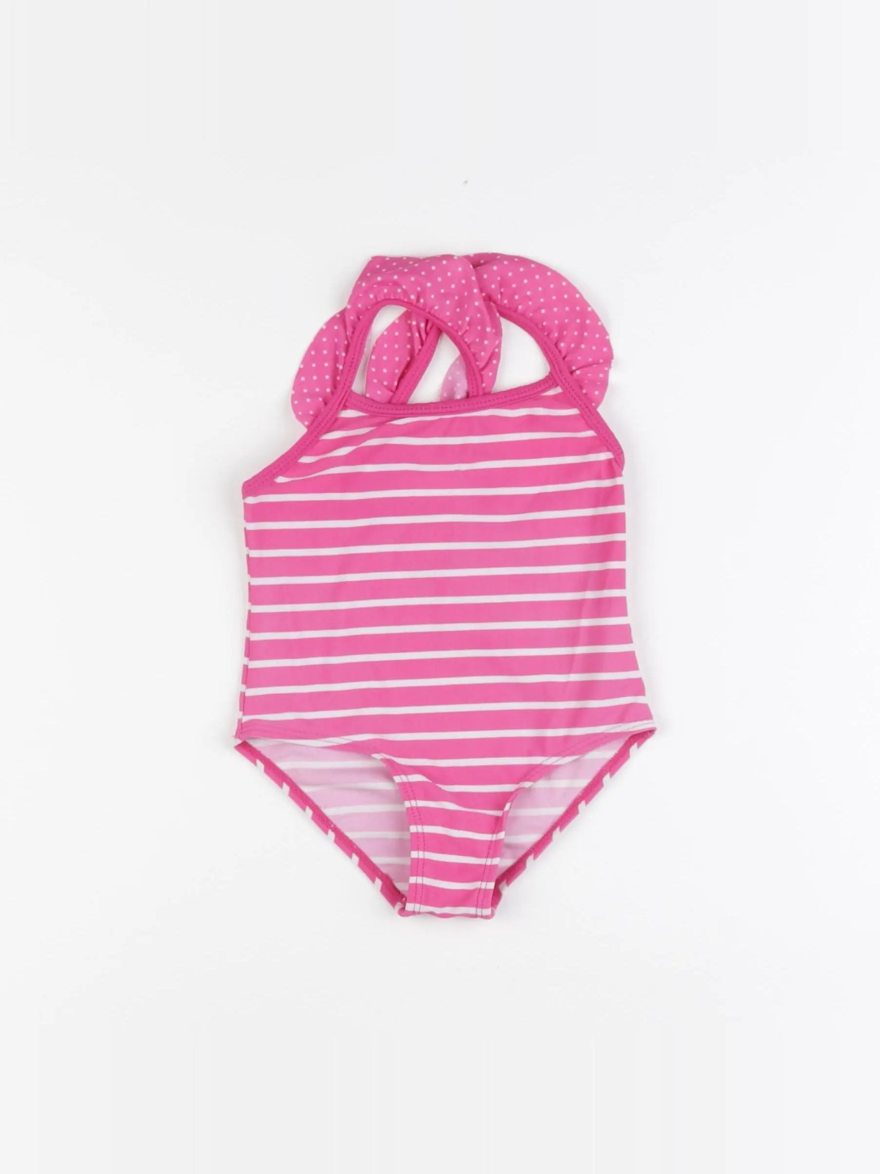 Vertbaudet - maillot de bain rose - 18 mois