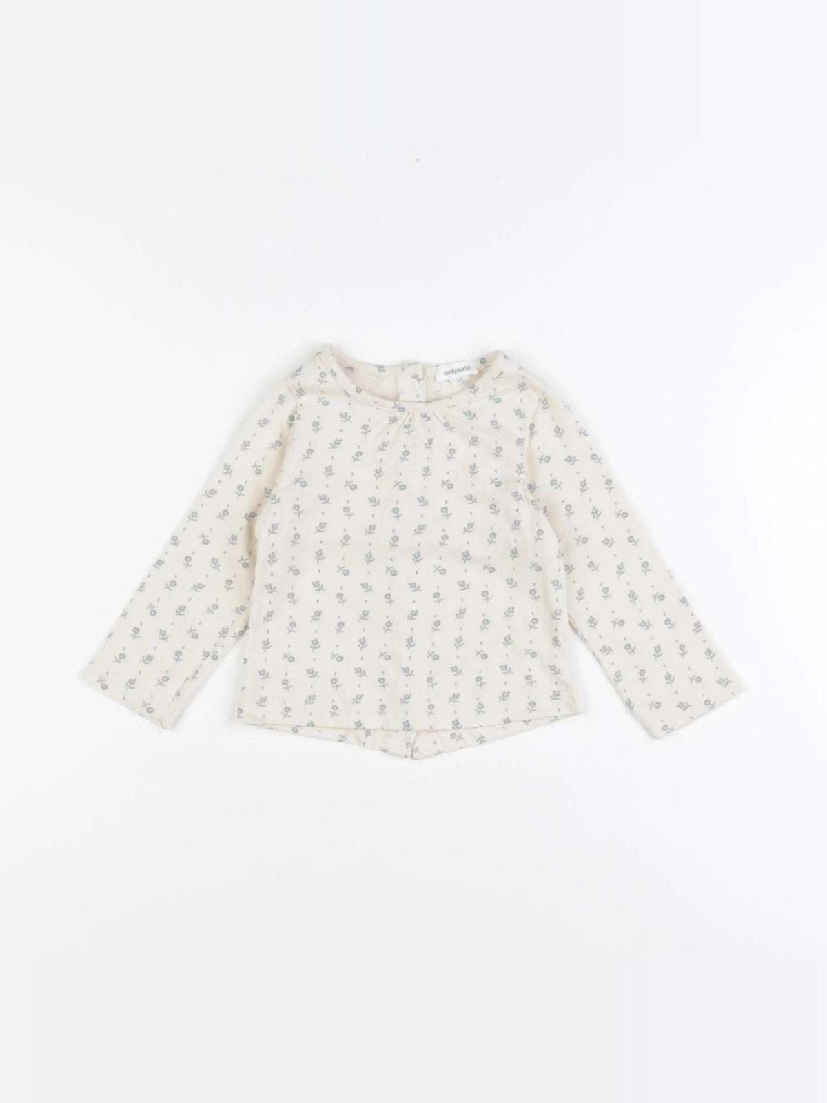 Vertbaudet - tee-shirt beige - 9 mois