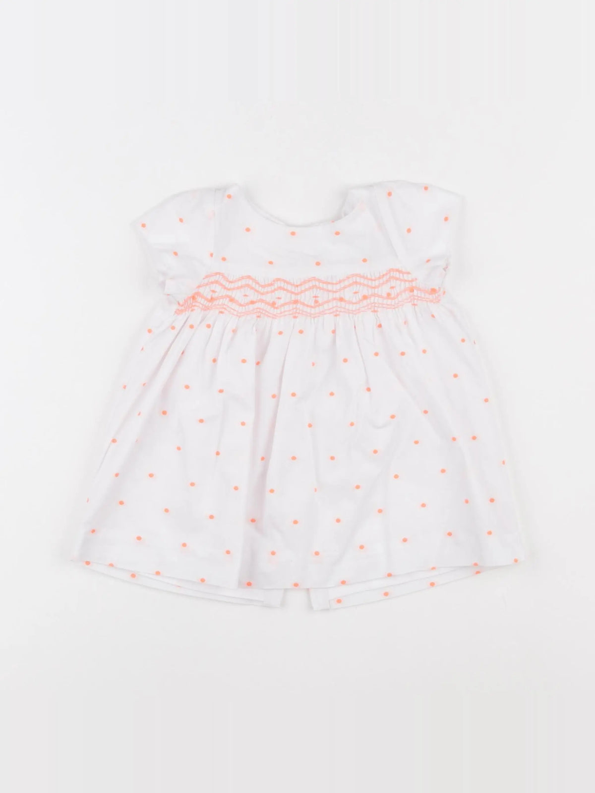 Jacadi - robe blanc - 6 mois
