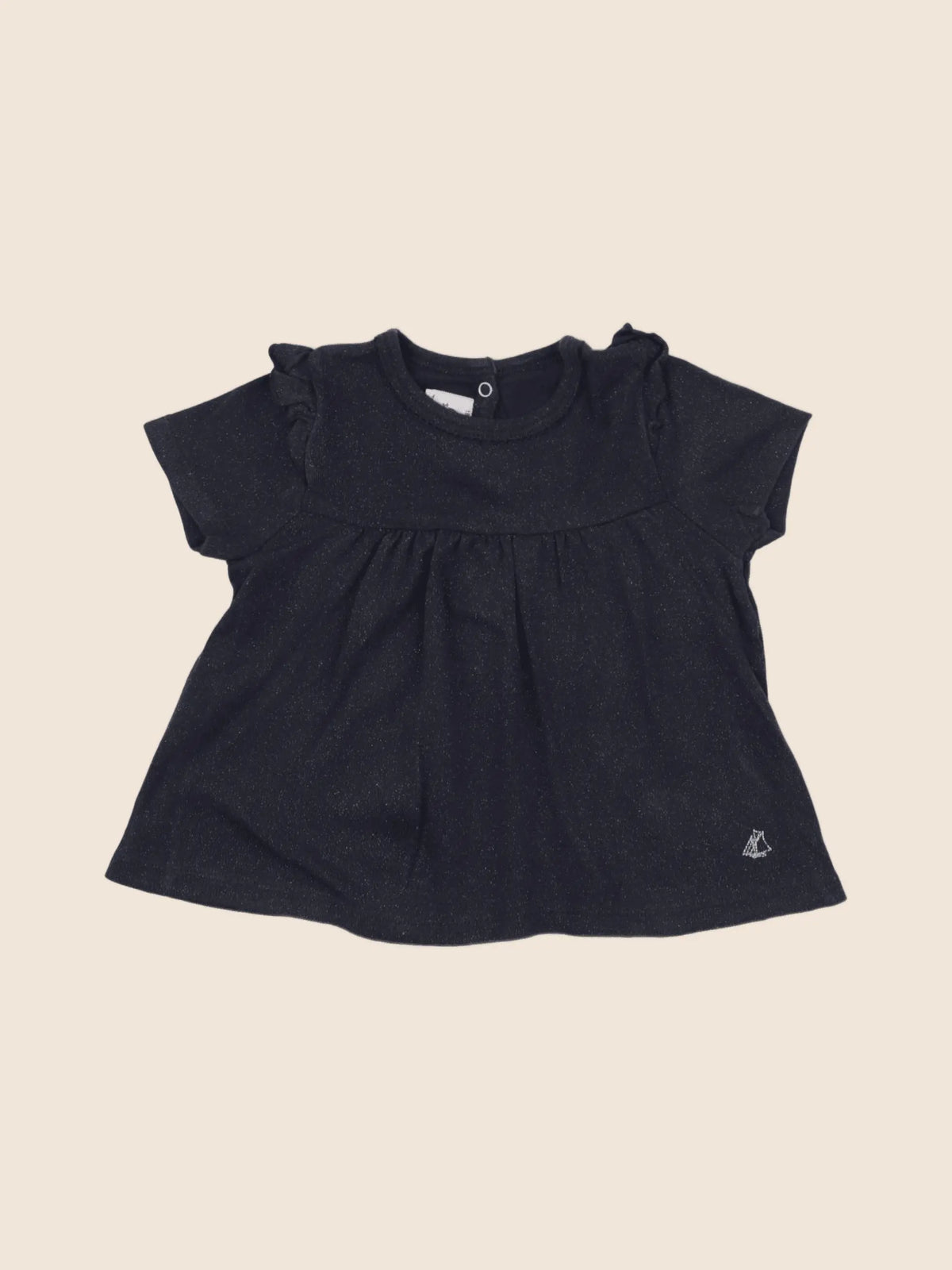 Petit Bateau - robe bleu - 18 mois