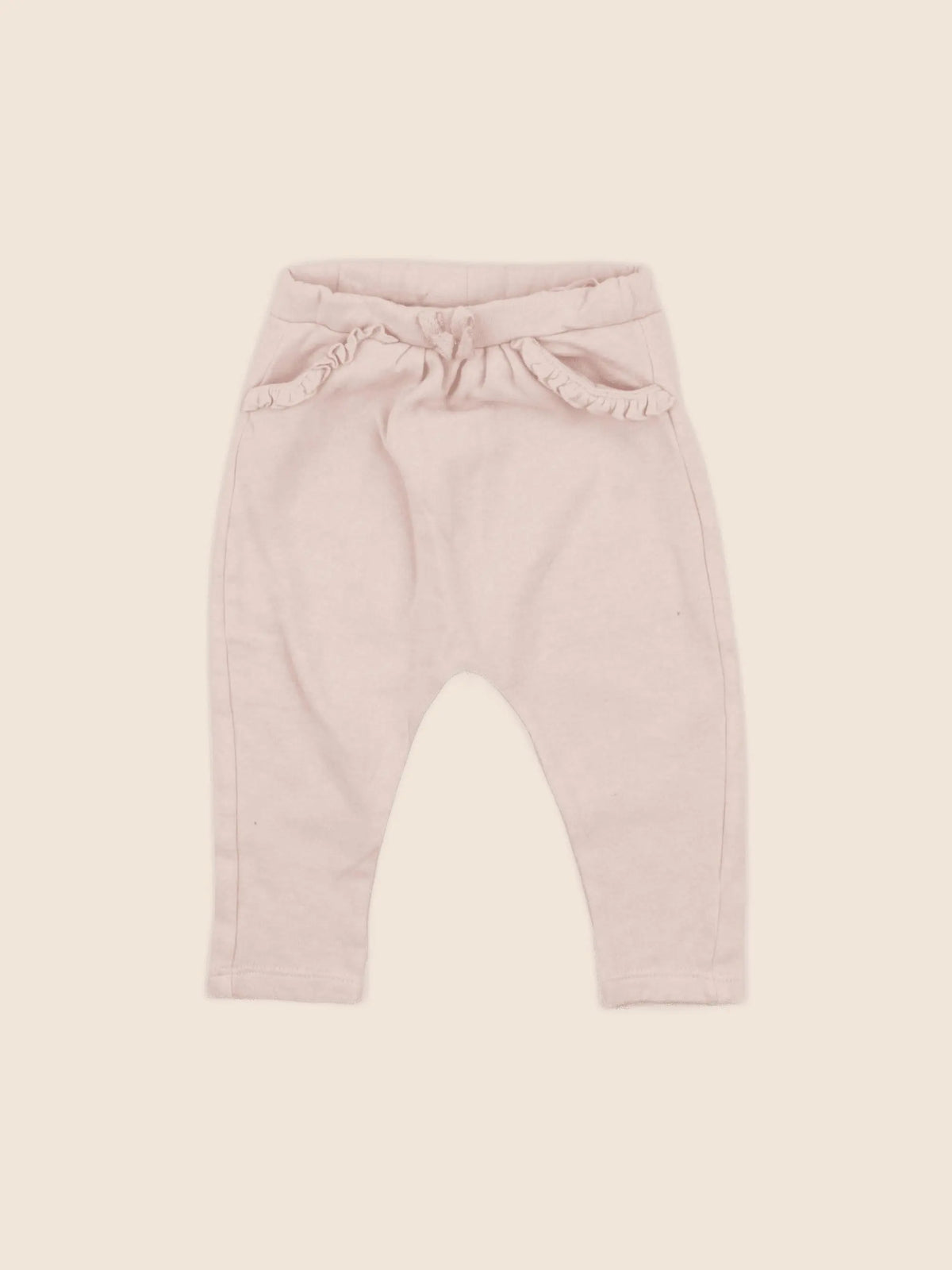 Tape à l'oeil - jogging doublé rose - 6 mois