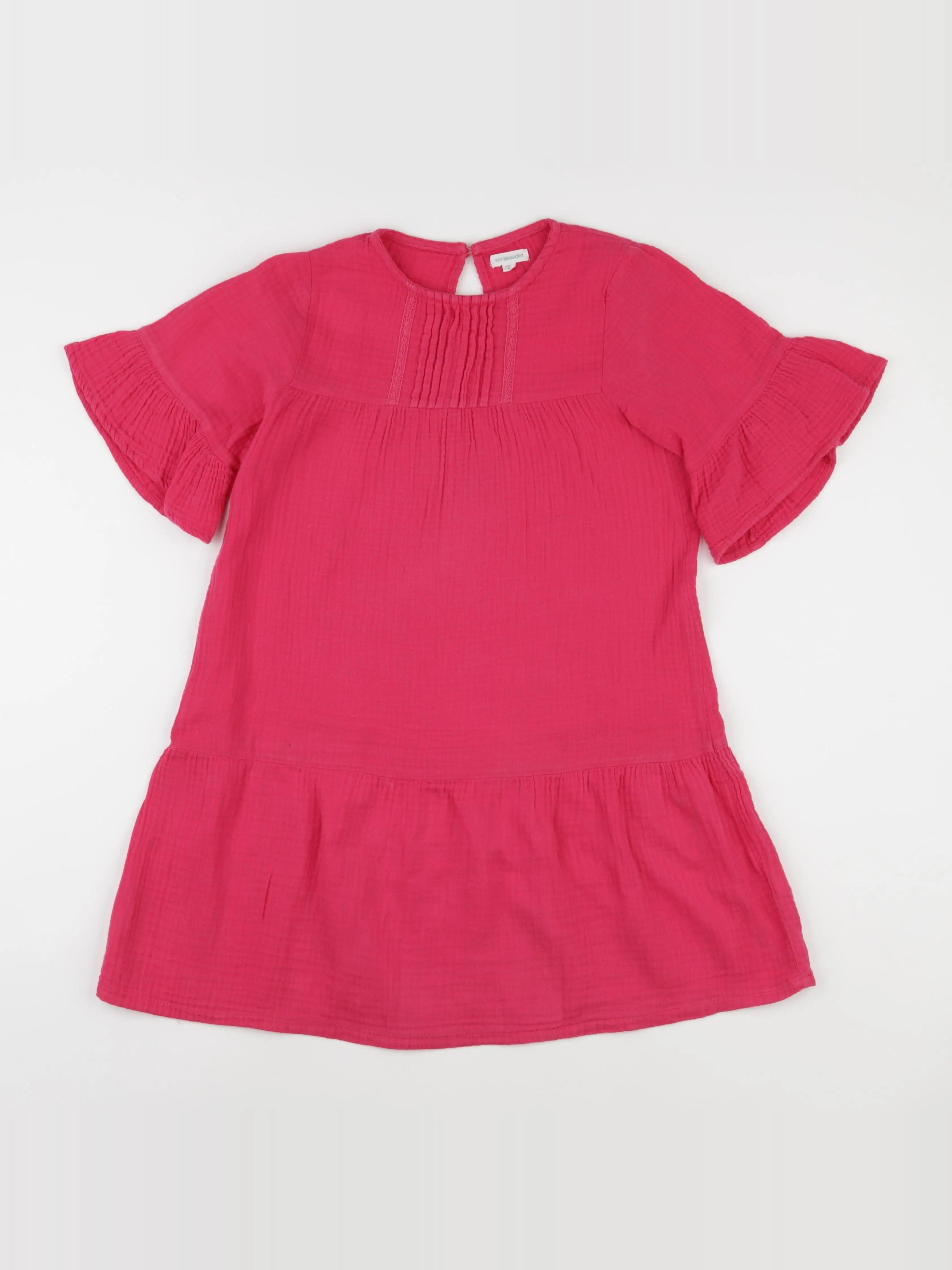 Vertbaudet - robe rose - 9 ans