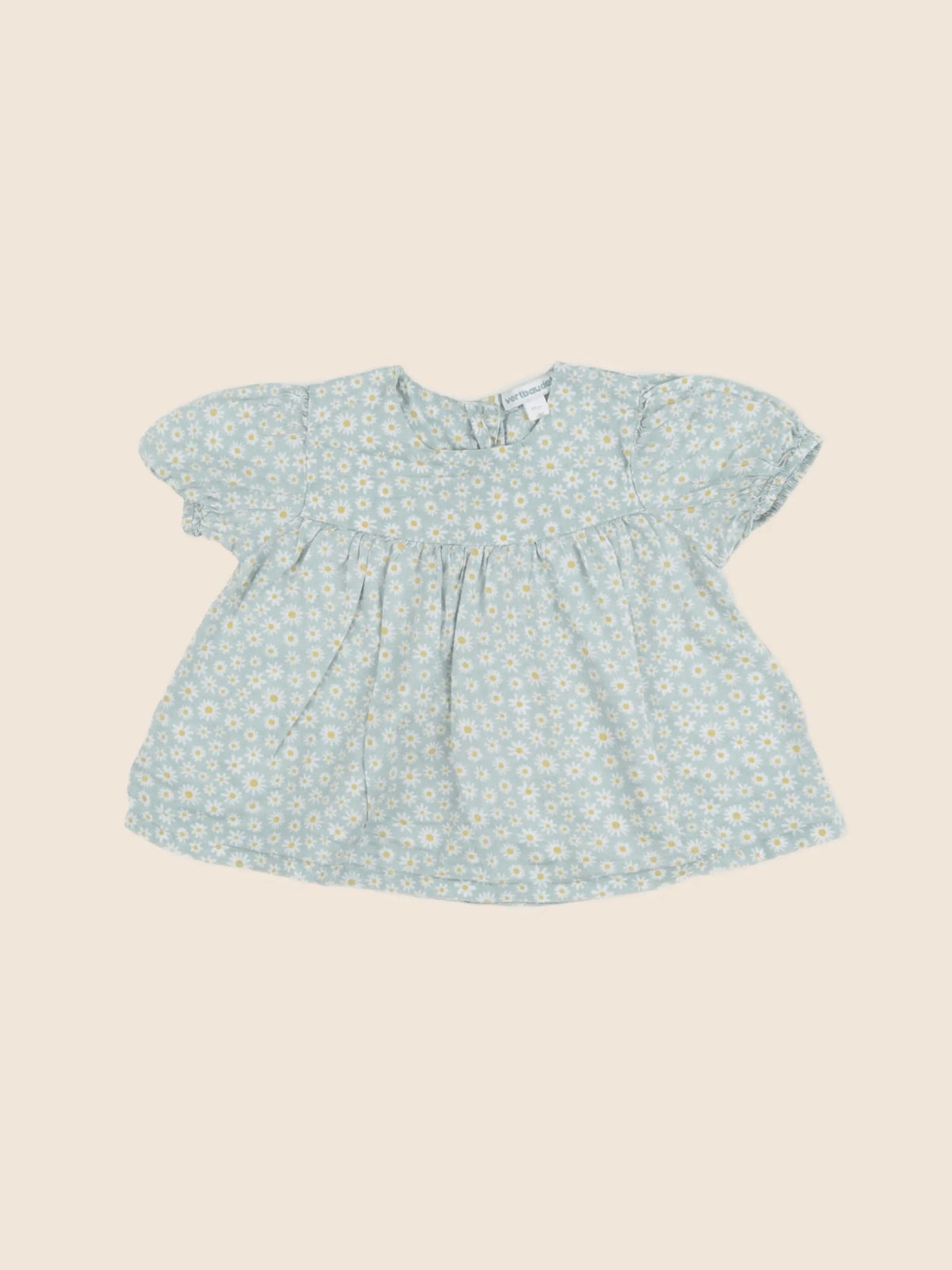Vertbaudet - blouse vert - 18 mois